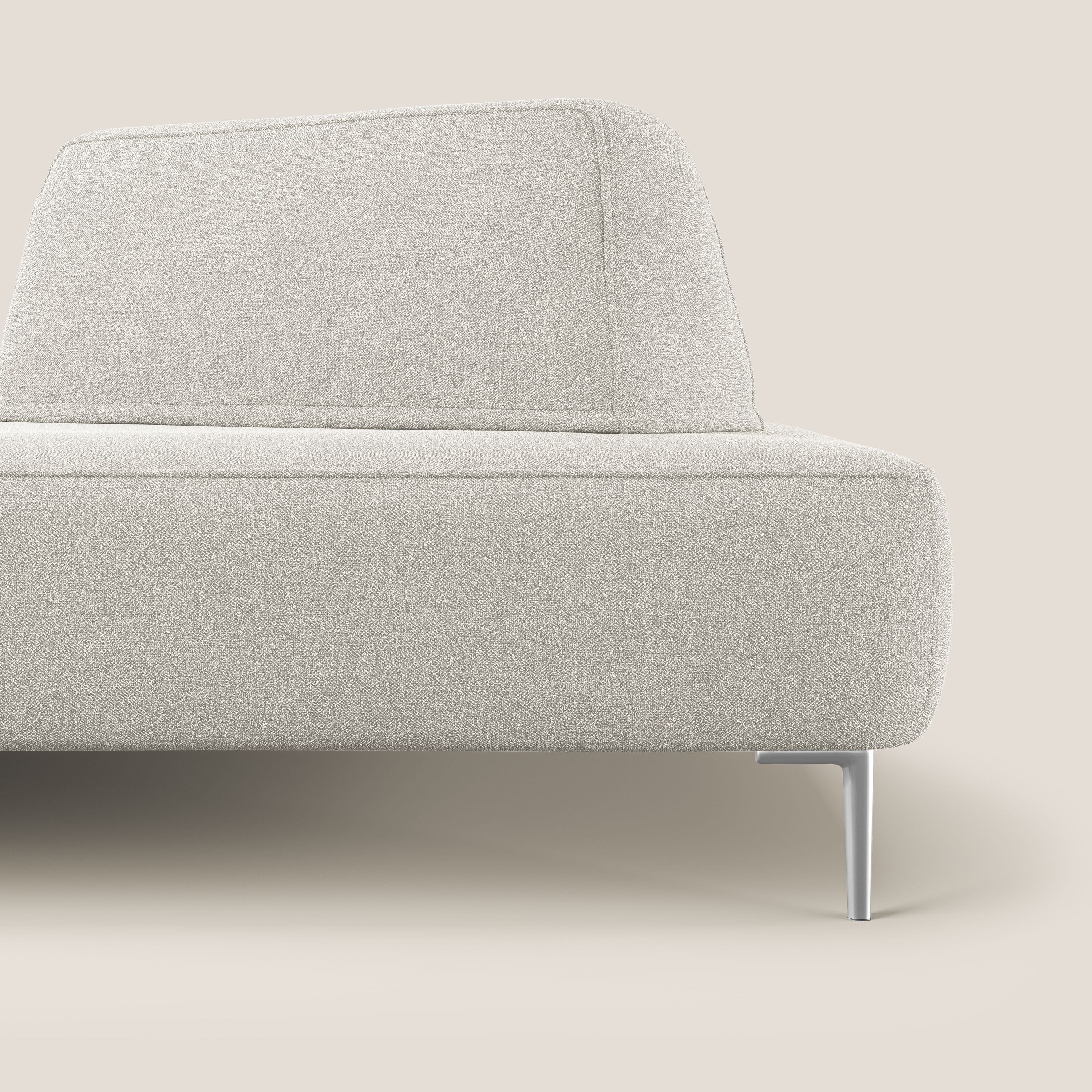 Newton divano modulare con schienali movibili T07 bianco - divani.store