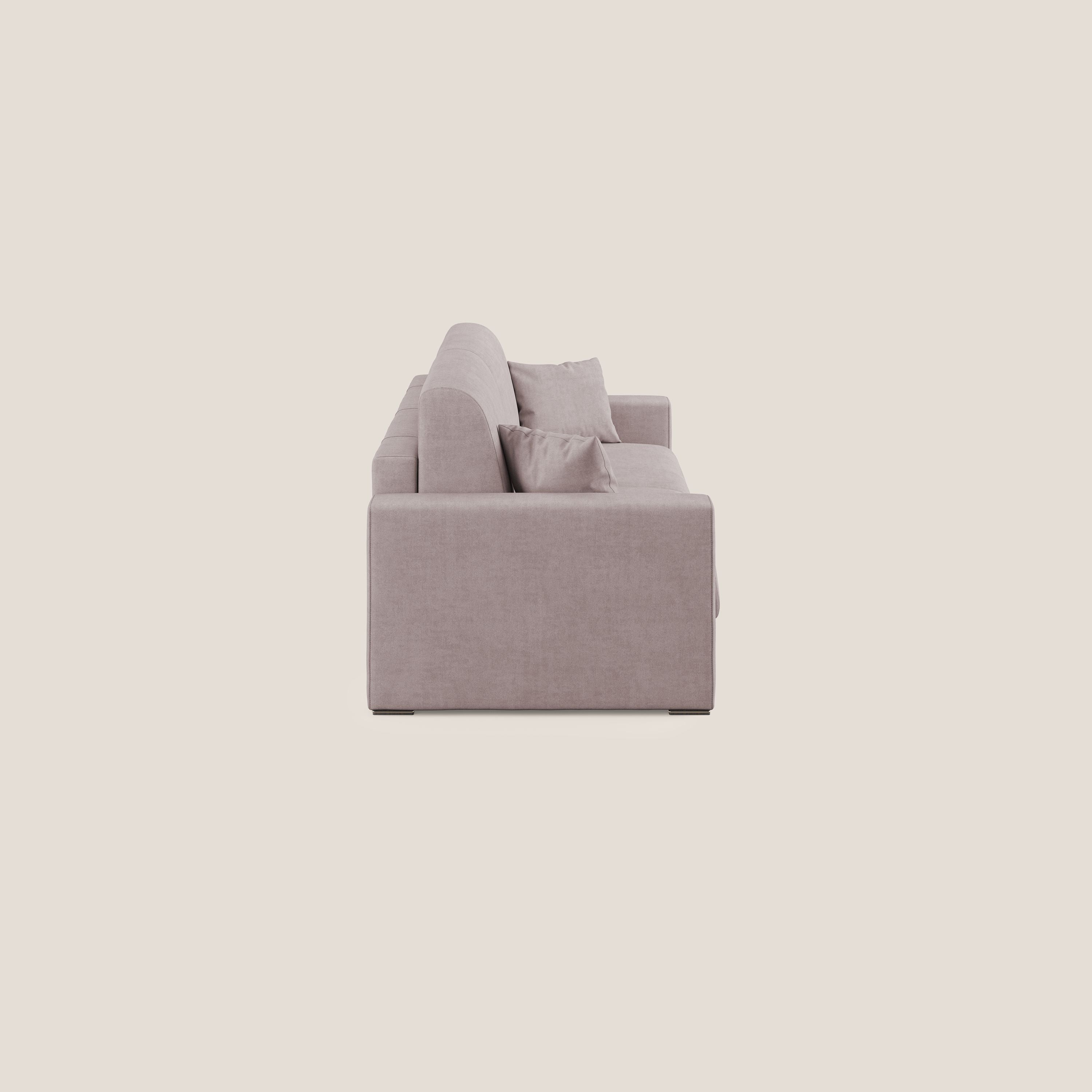 Best Divano letto matrimoniale in tessuto impermeabile T02 rosa - divani.store