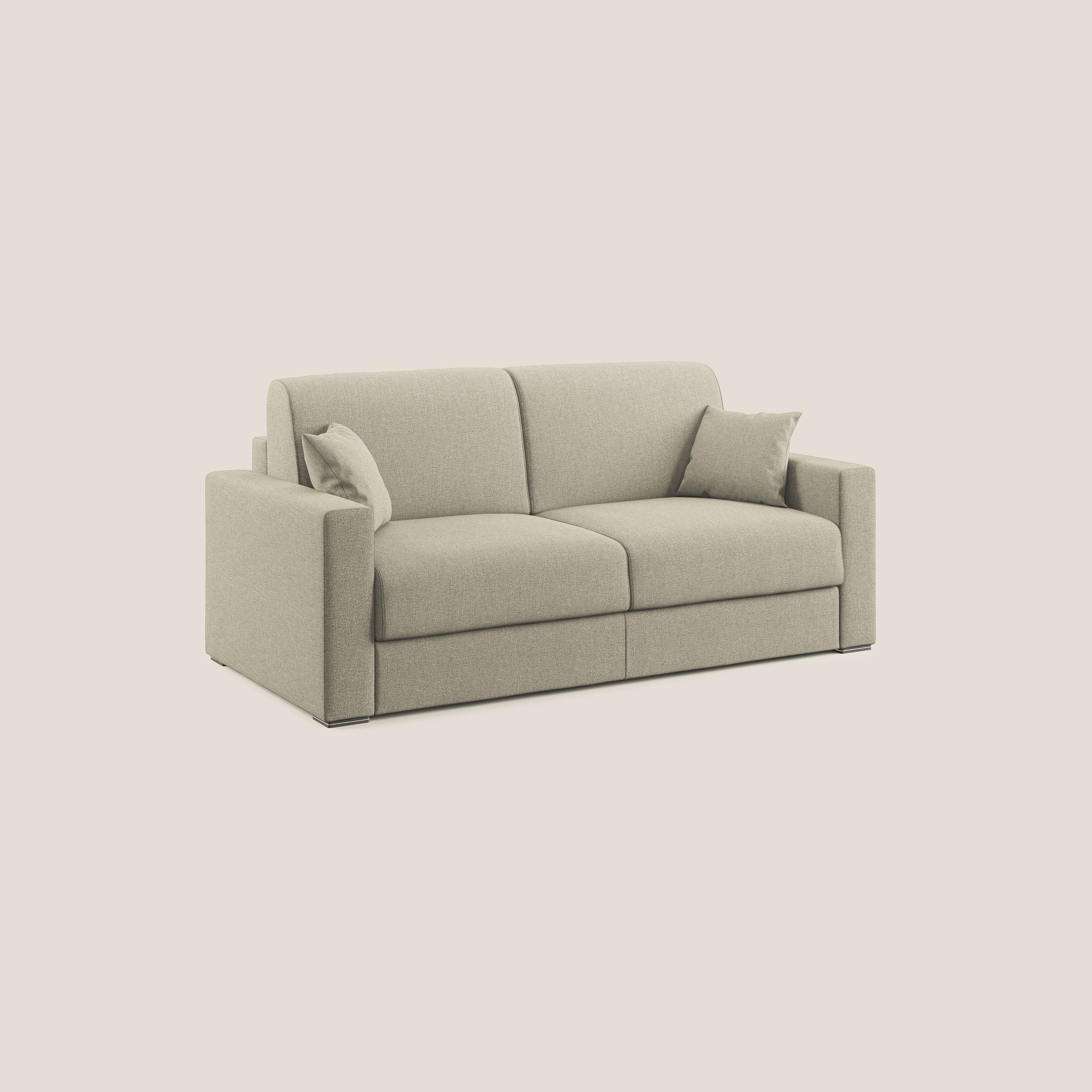 Best Divano letto matrimoniale in tessuto smacchiabile QuickClean T08 panna - divani.store