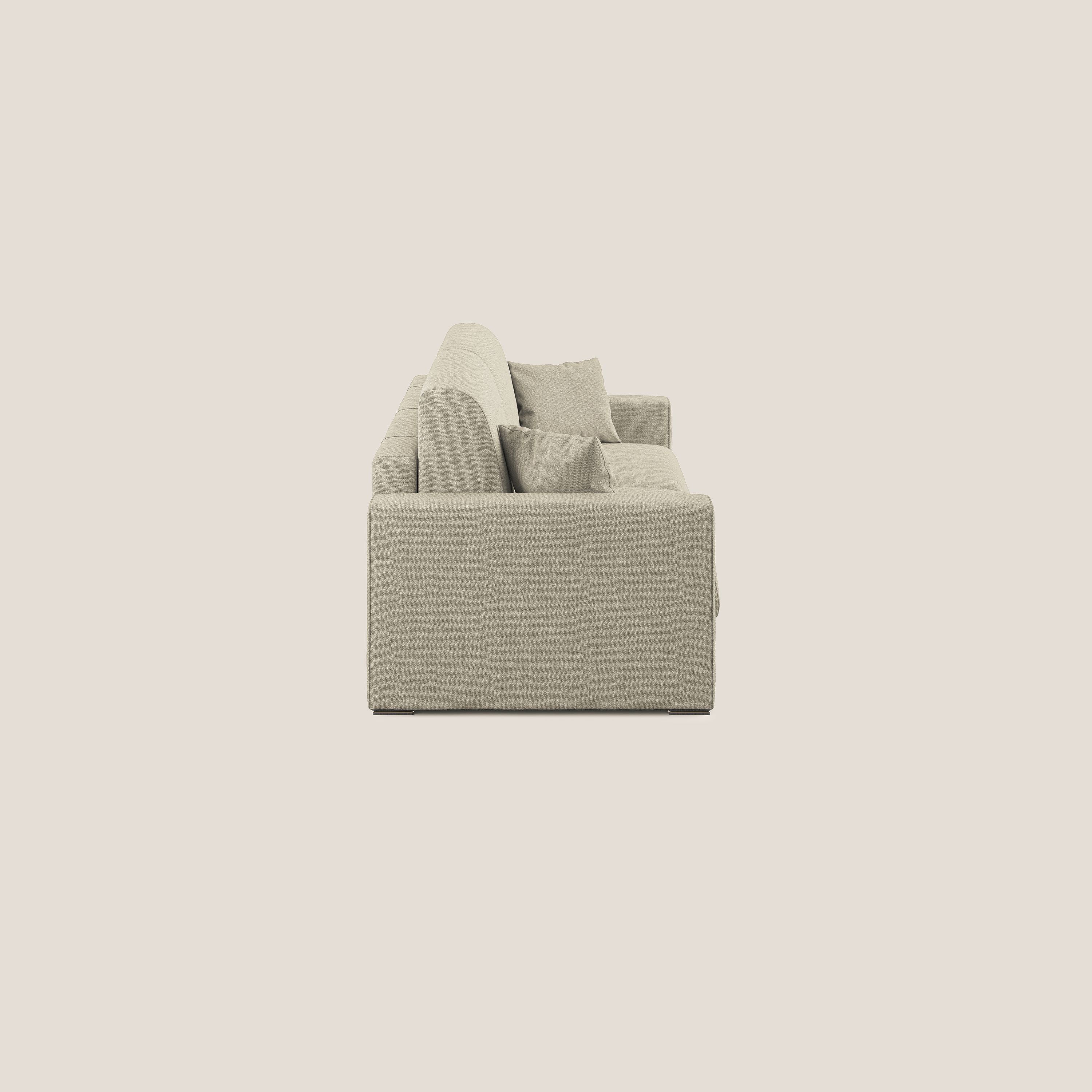 Best Divano letto matrimoniale in tessuto smacchiabile QuickClean T08 panna - divani.store