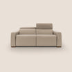 Poseidon divano letto + relax elettrico in tessuto smacchiabile impermeabile T05 beige - divani.store
