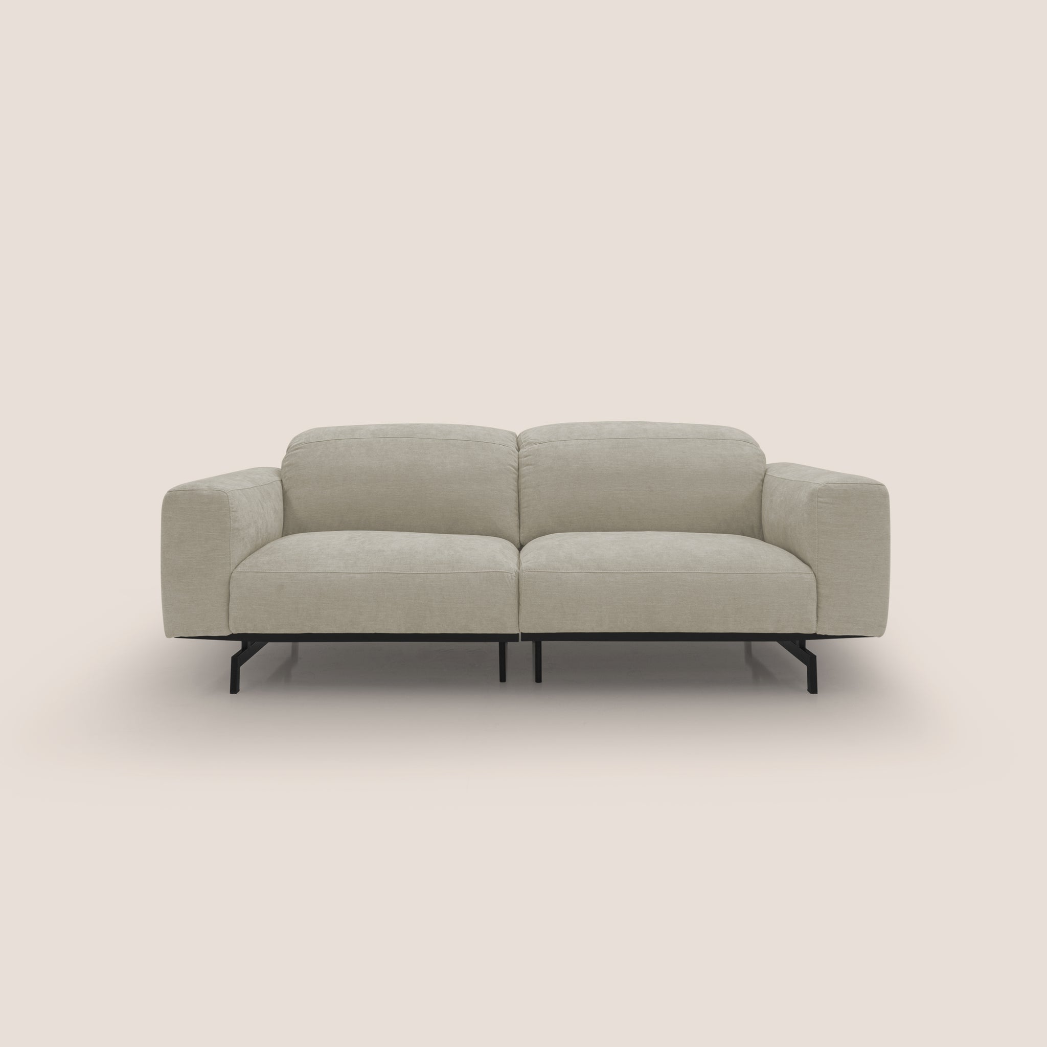 Sakura divano in piuma d'oca modulare componibile in morbido tessuto fiammato impermeabile T14