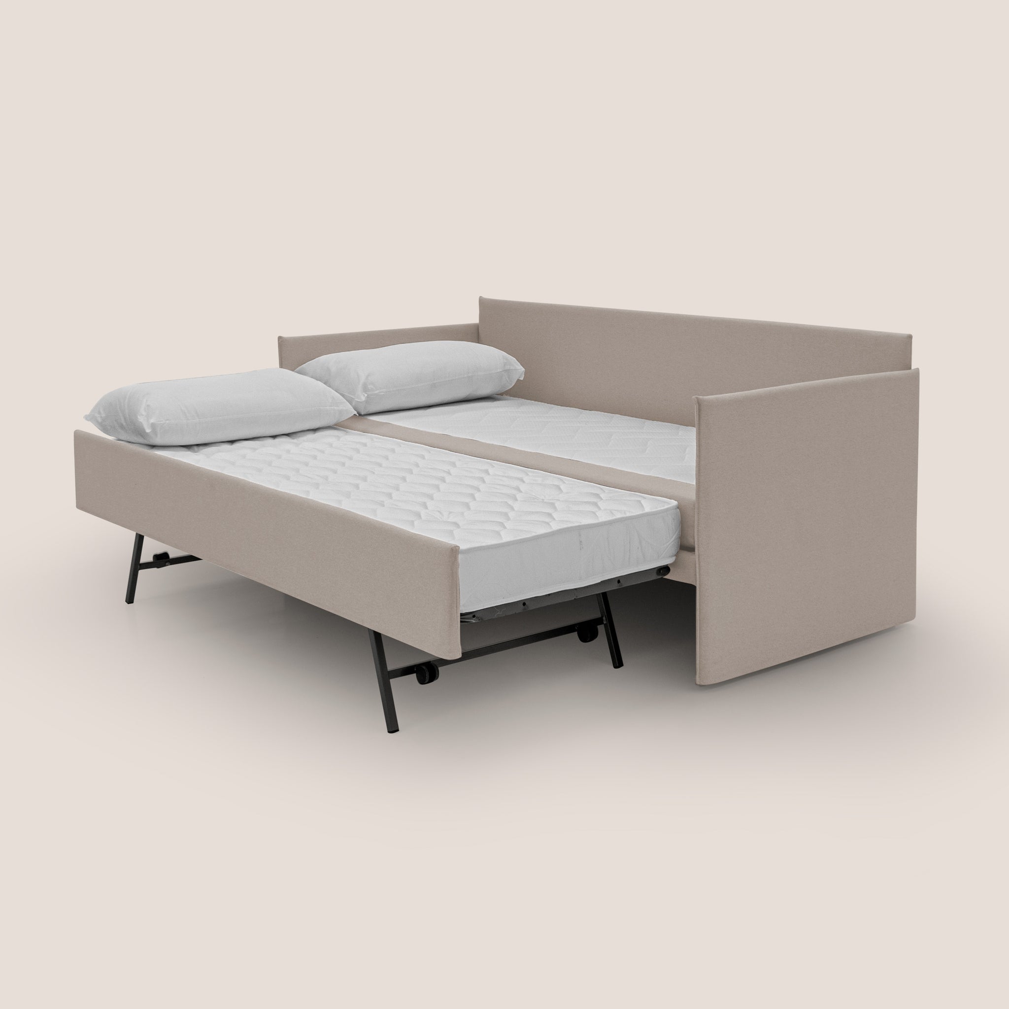 Brenta Divano duplex con doppio letto in tessuto simil cotone impermeabile T13