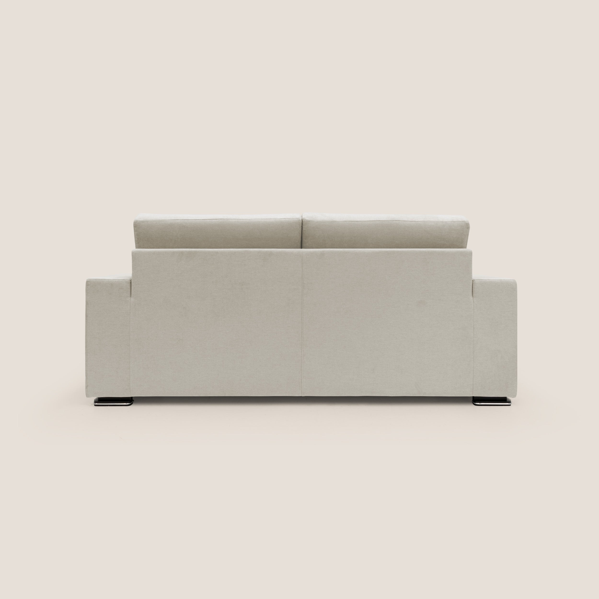 Giove divano in morbido tessuto impermeabile T02 panna - divani.store