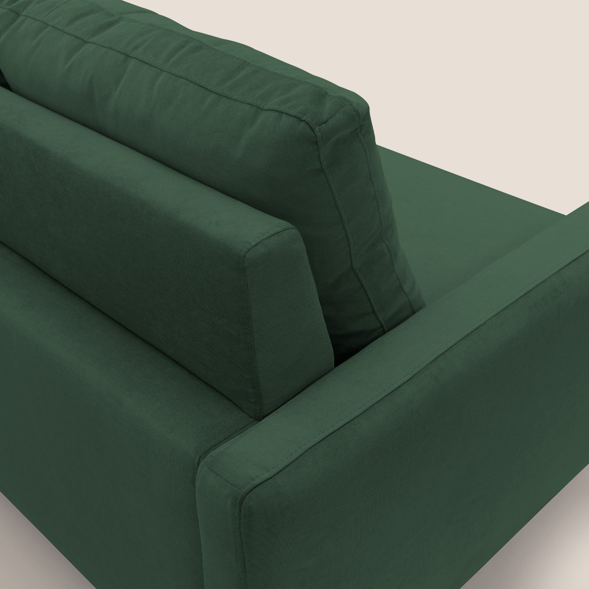 Matisse Divano angolare con sedute scorrevoli in tessuto morbido smacchiabile T17 - divani.store