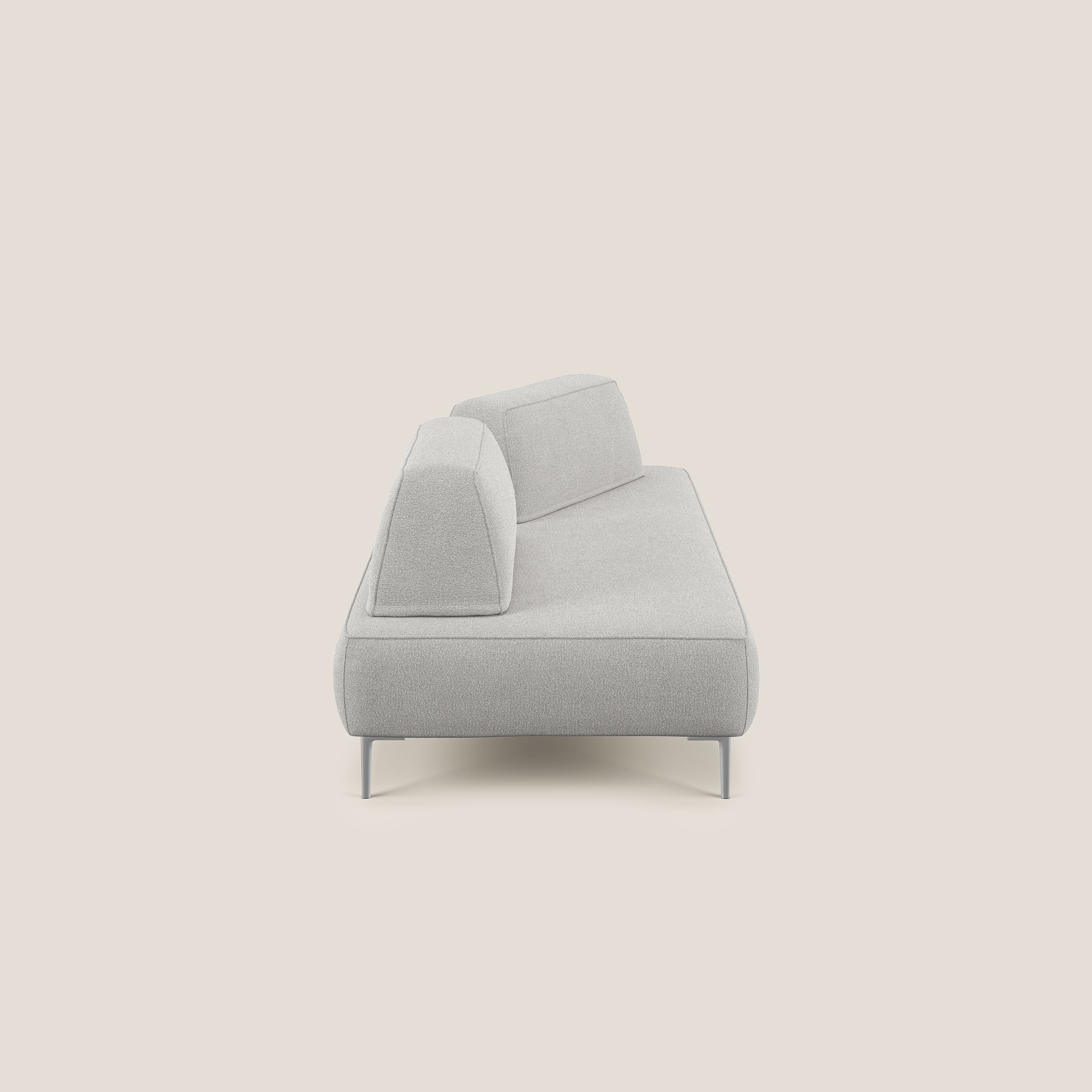 Newton divano modulare con schienali movibili T07 grigio - divani.store