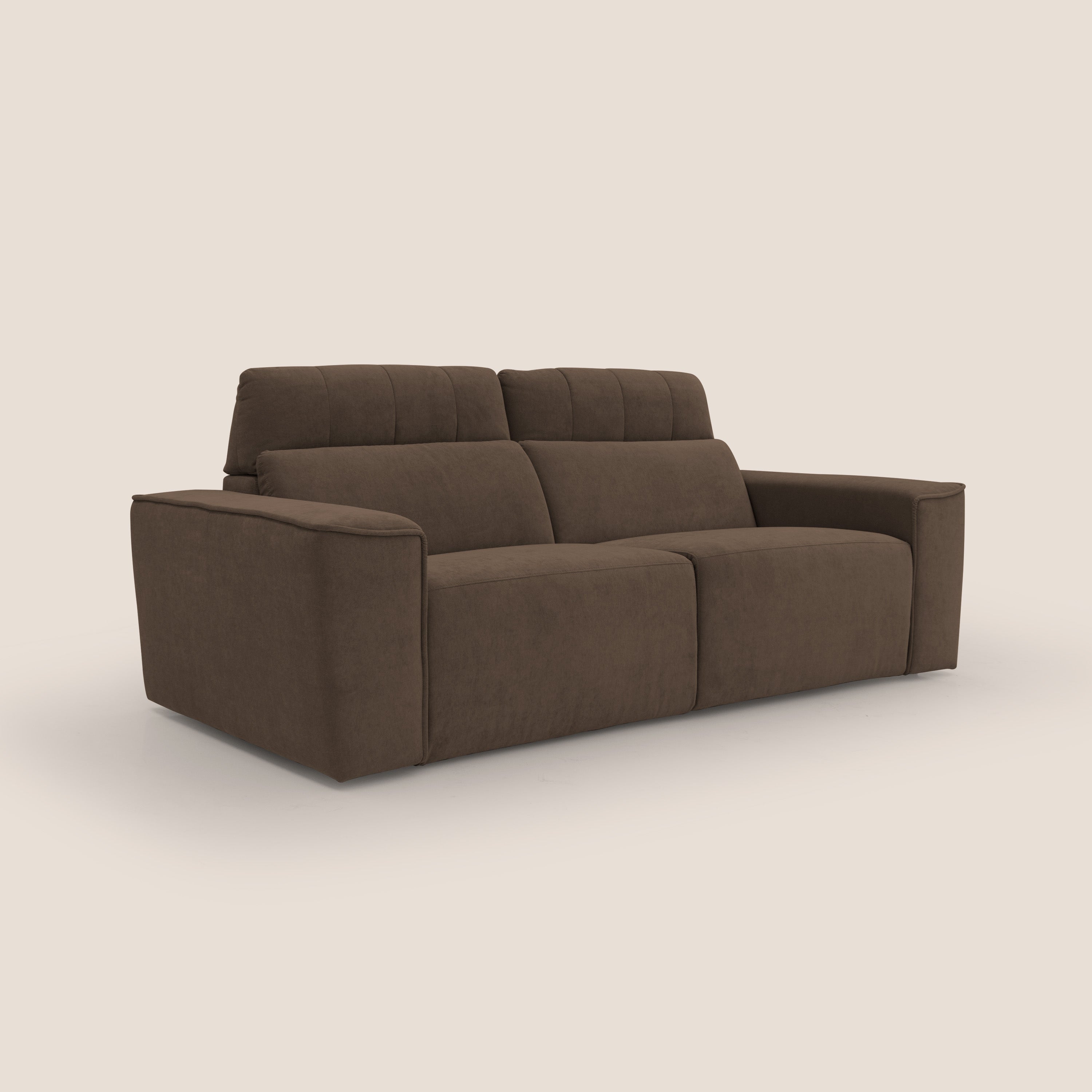 Clark Divano modulare con opzione relax elettrico in tessuto smacchiabile impermeabile T17 - divani.store