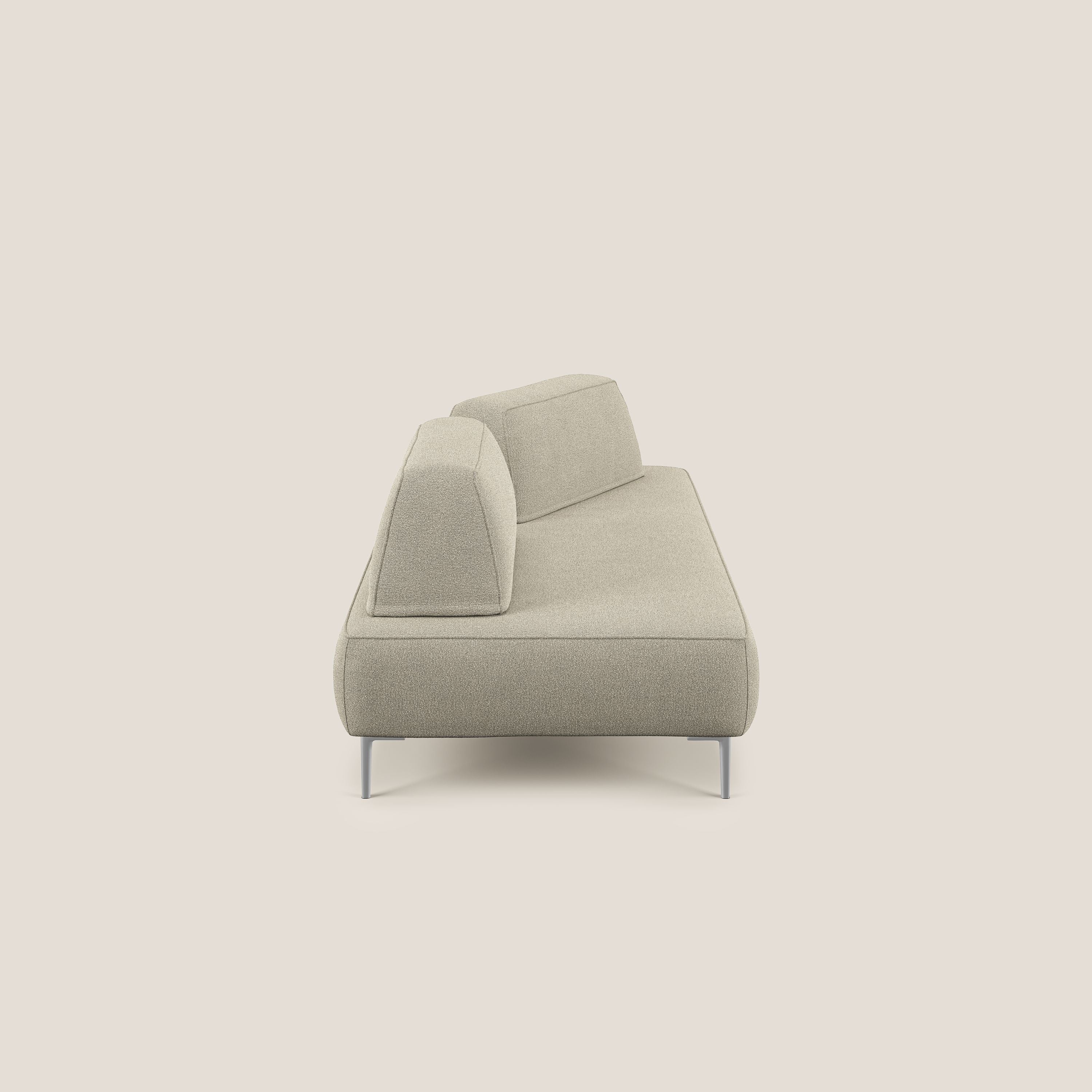 Newton divano modulare con schienali movibili T07 beige - divani.store