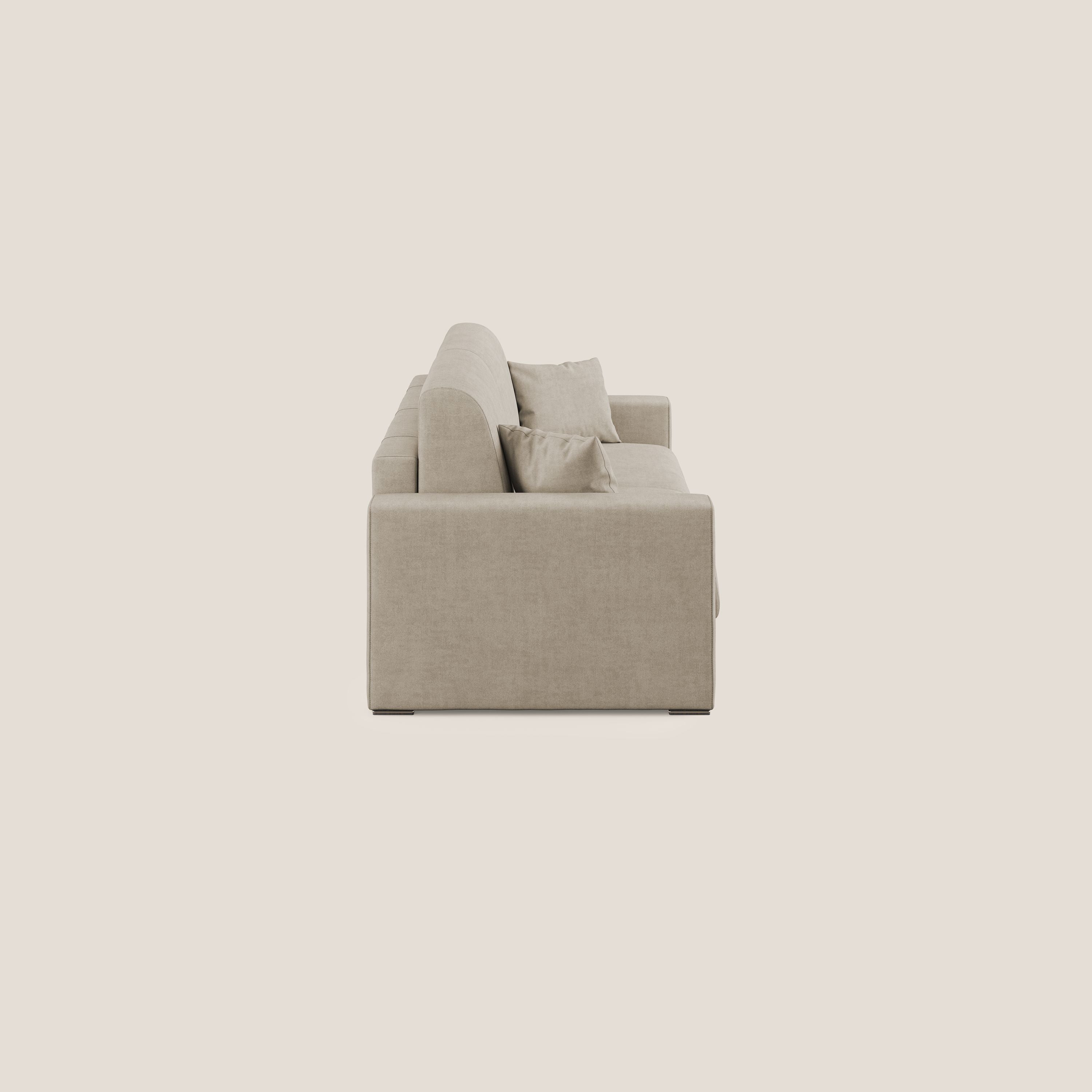 Best Divano letto matrimoniale in tessuto impermeabile T02 beige - divani.store