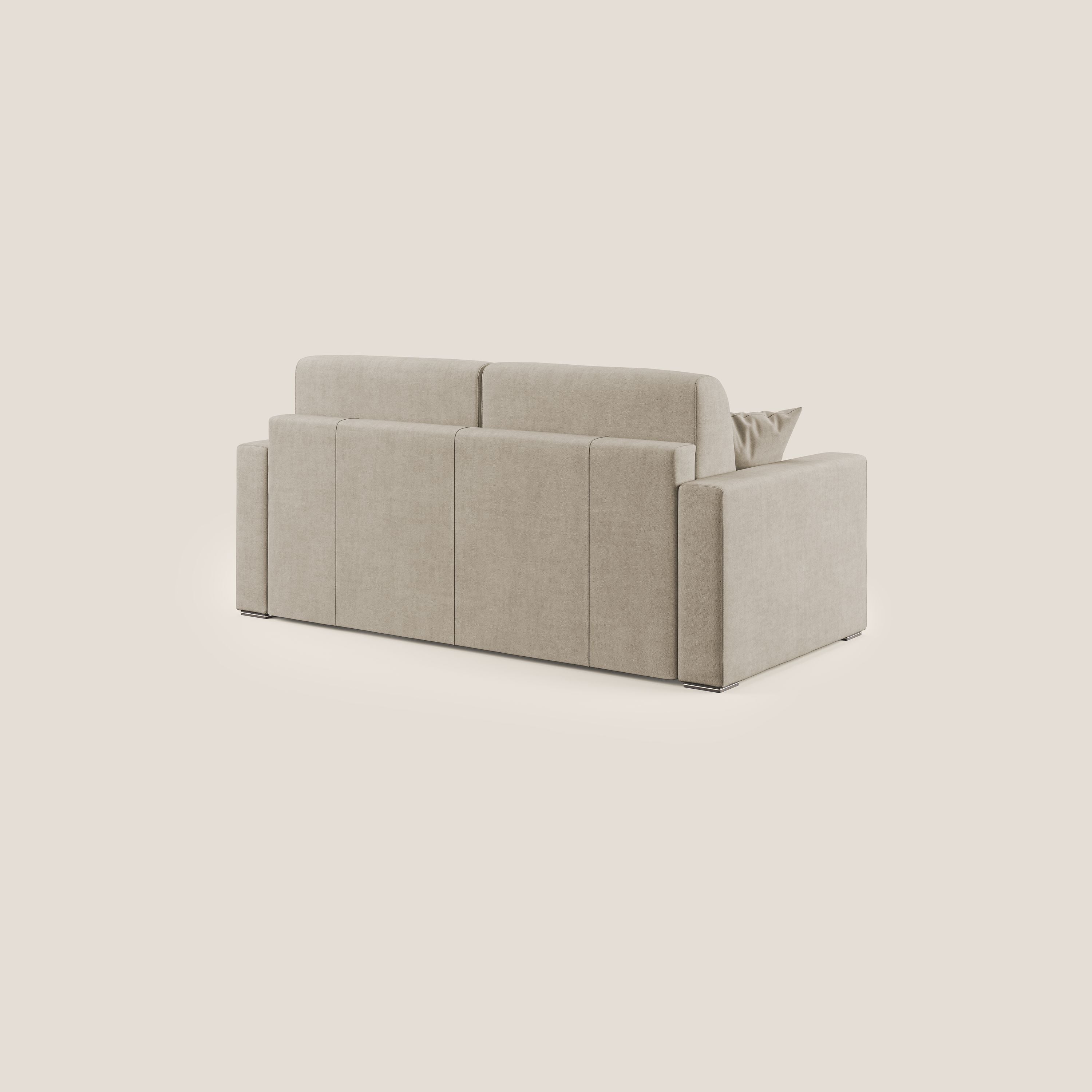Best Divano letto matrimoniale in tessuto impermeabile T02 beige - divani.store