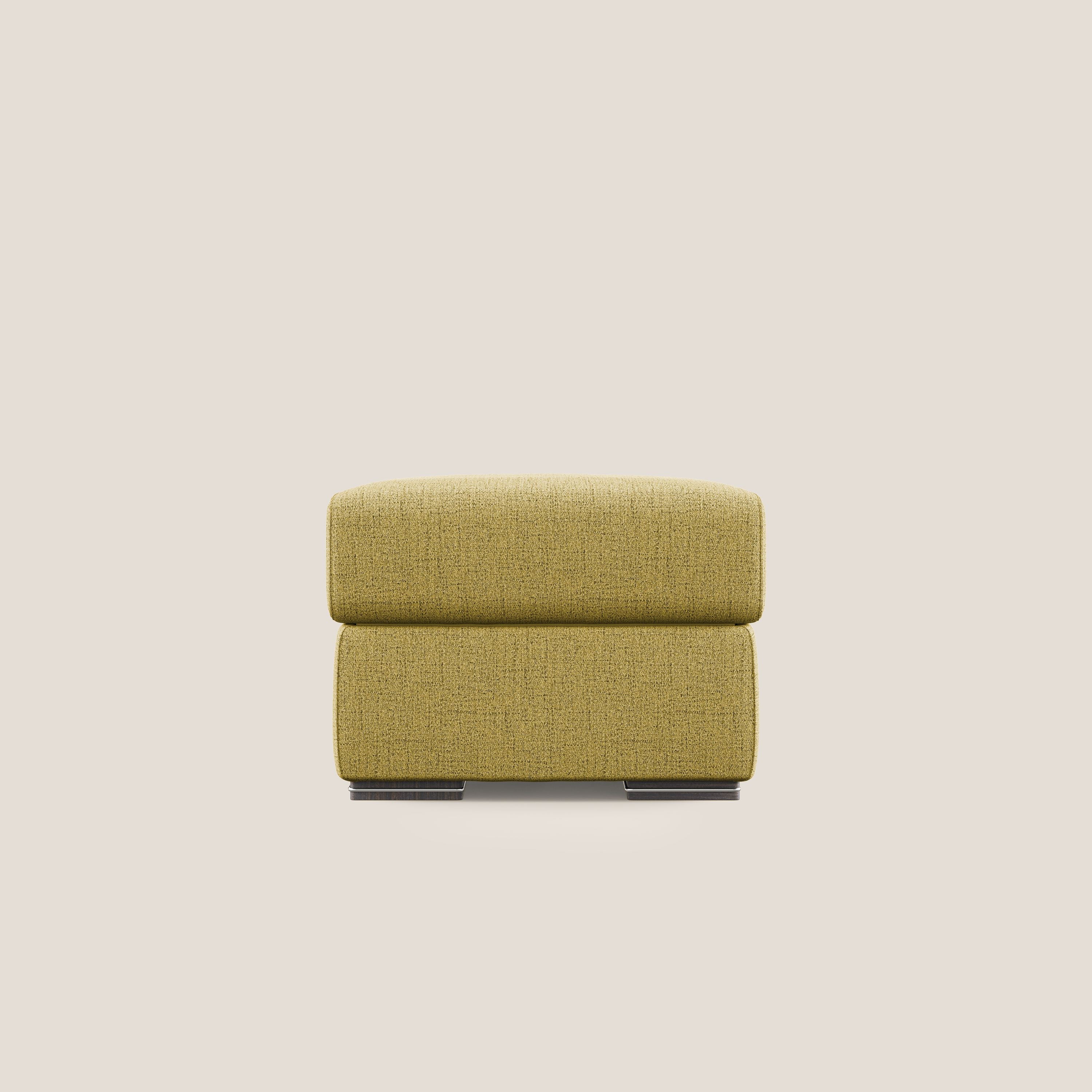 Sun pouf apribile contenitore in tessuto impermeabile fiammato T03 giallo - divani.store