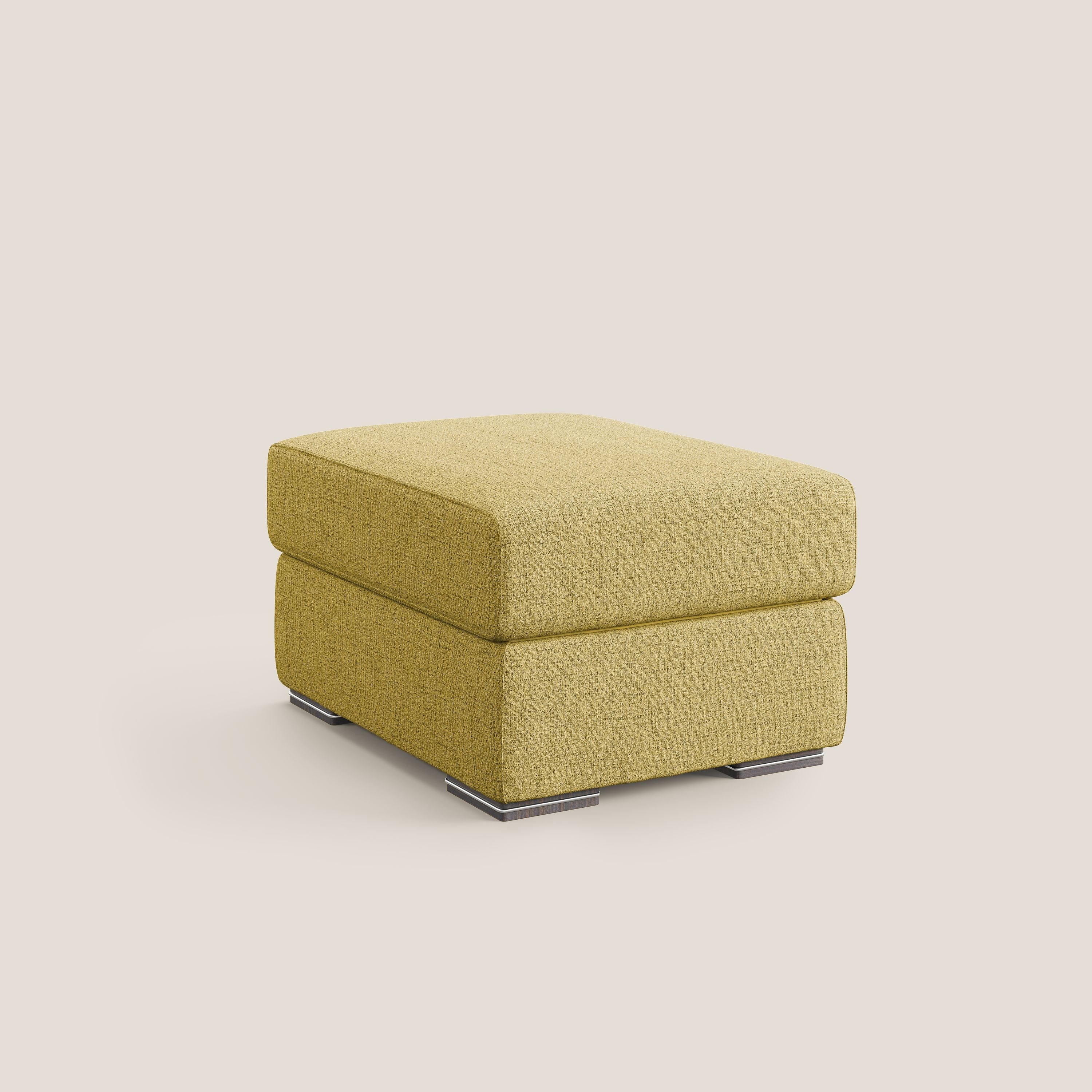Sun pouf apribile contenitore in tessuto impermeabile fiammato T03 giallo - divani.store