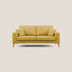 Danish divano moderno in tessuto morbido impermeabile T02 giallo - divani.store