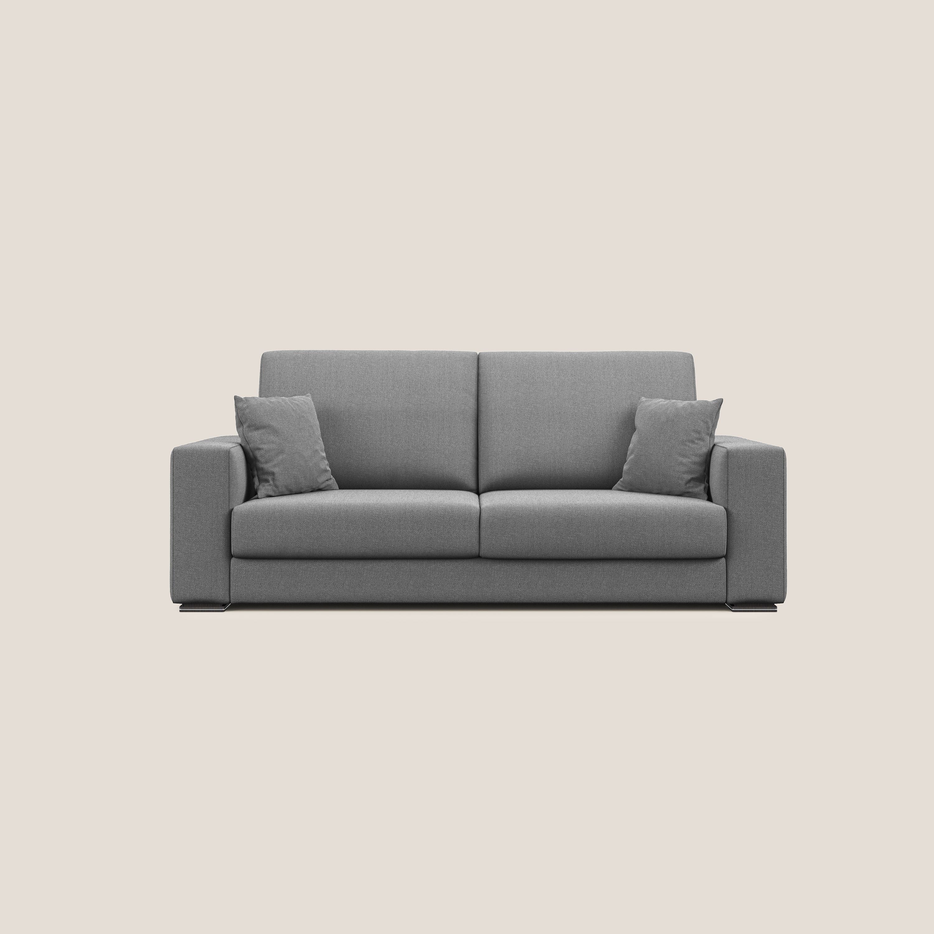 Marte divano in tessuto smacchiabile impermeabile T08 grigio - divani.store