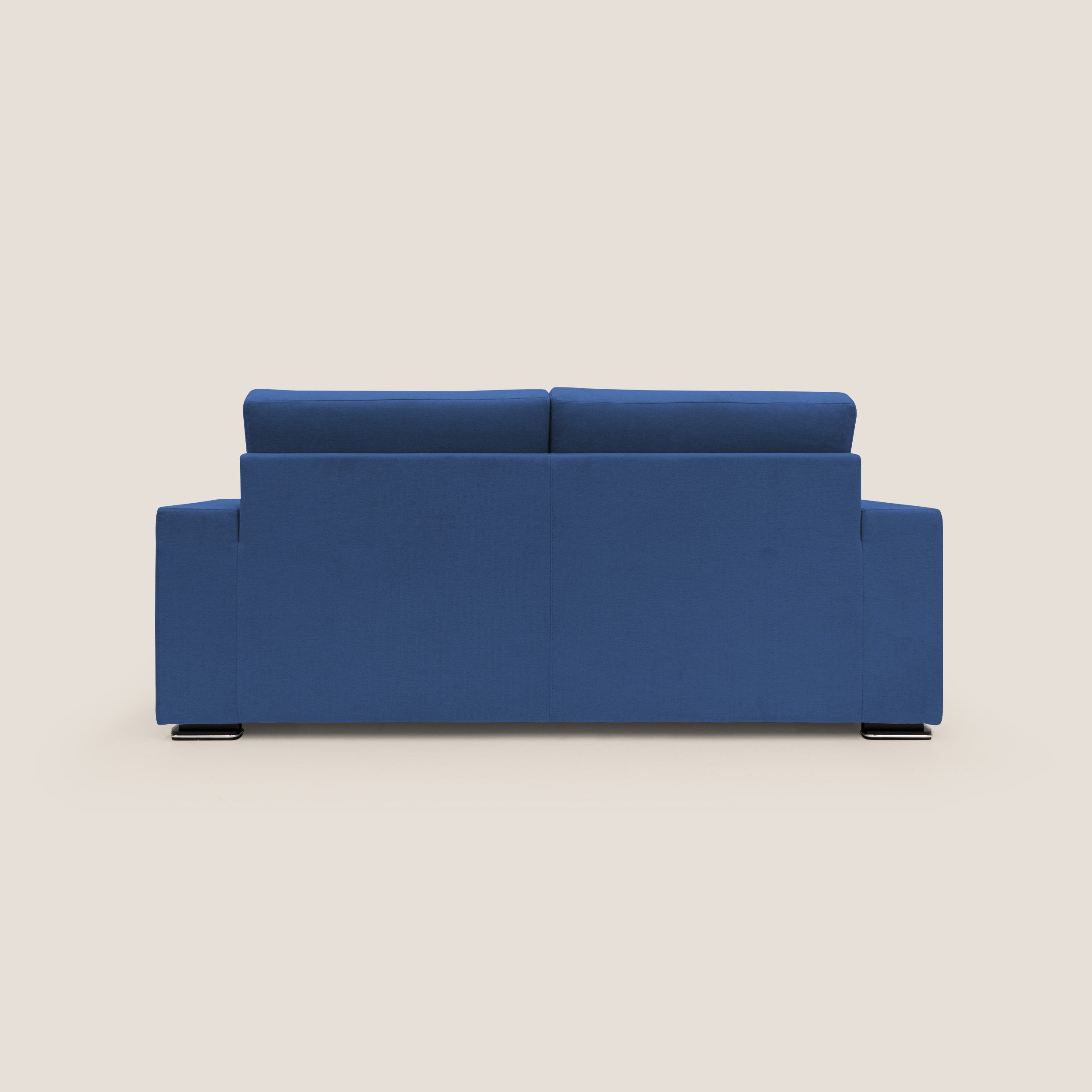 Giove divano in morbido tessuto impermeabile T02 blu - divani.store