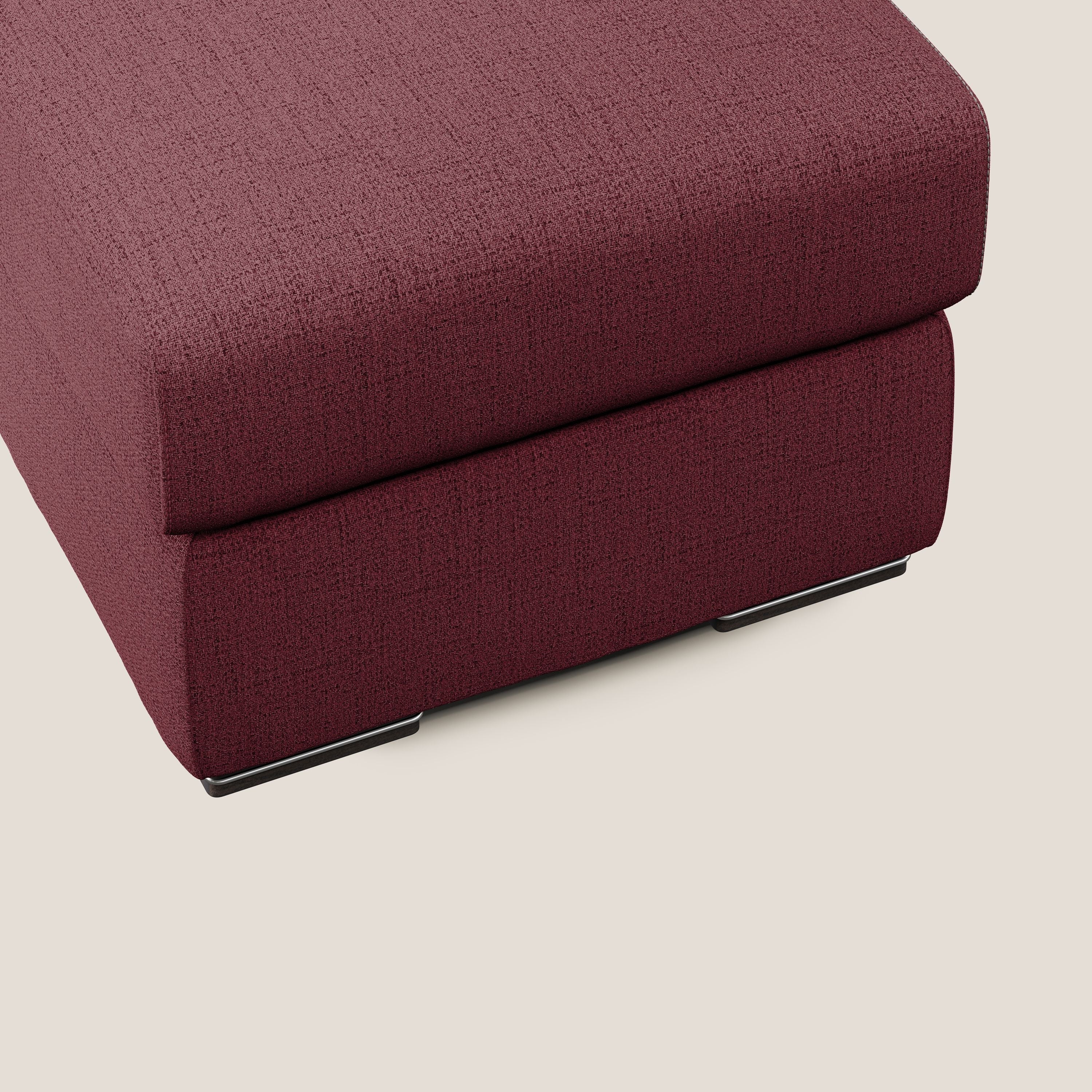 Sun pouf apribile contenitore in tessuto impermeabile fiammato T03 rosso - divani.store