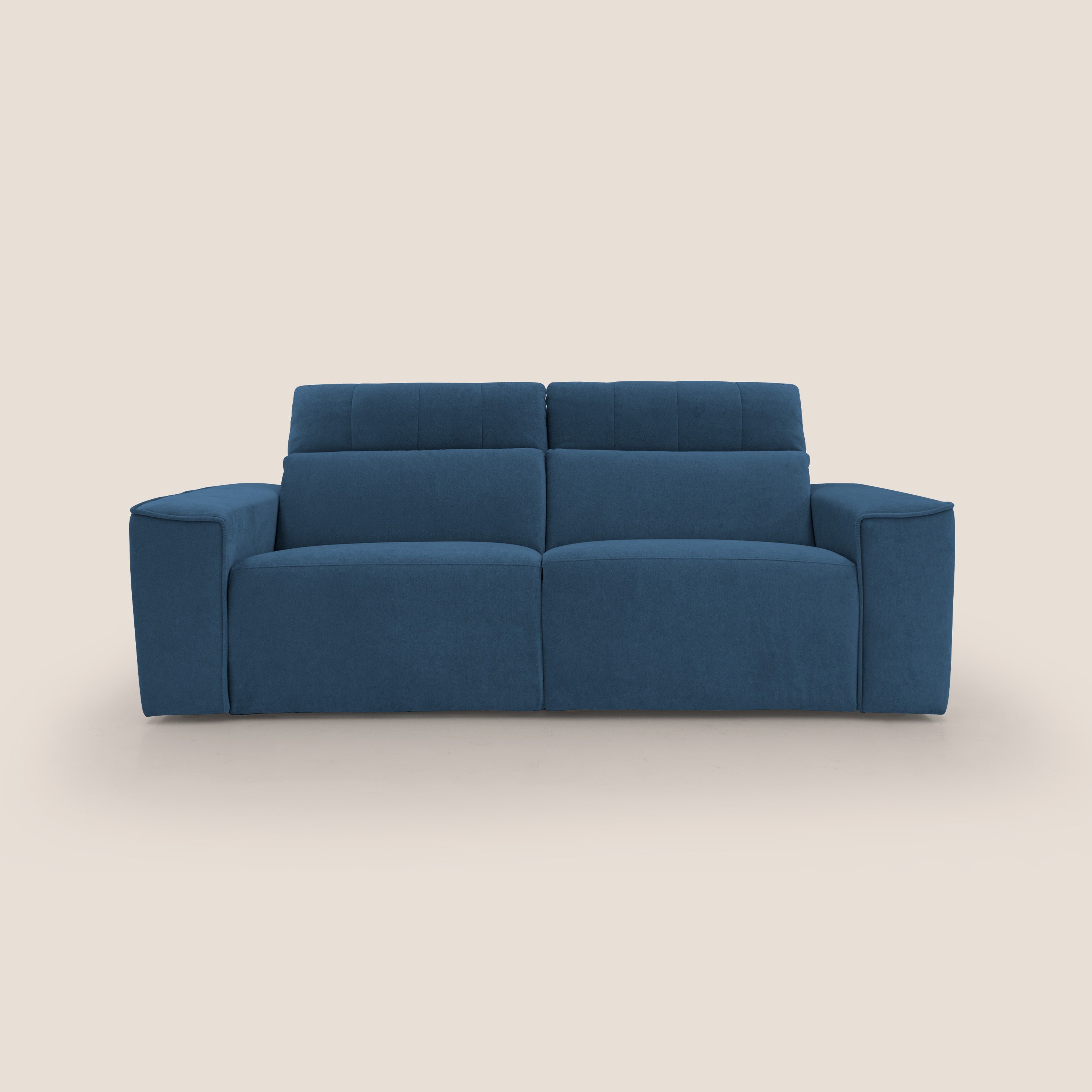 Clark Divano modulare con opzione relax elettrico in tessuto smacchiabile impermeabile T17 - divani.store