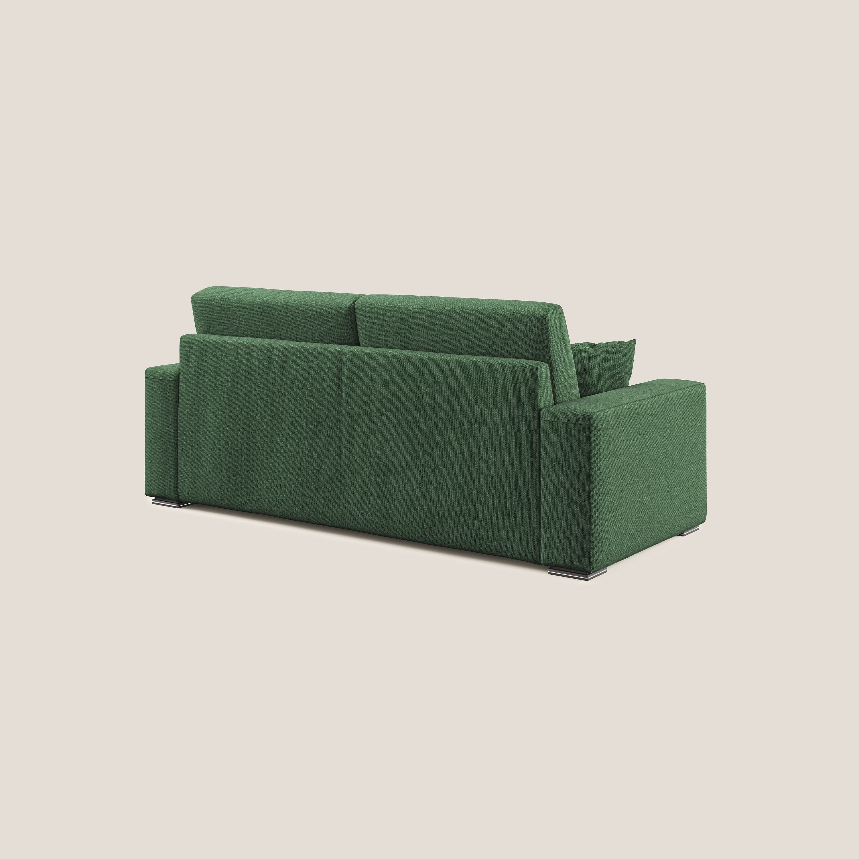 Marte divano in tessuto smacchiabile impermeabile T08 verde - divani.store