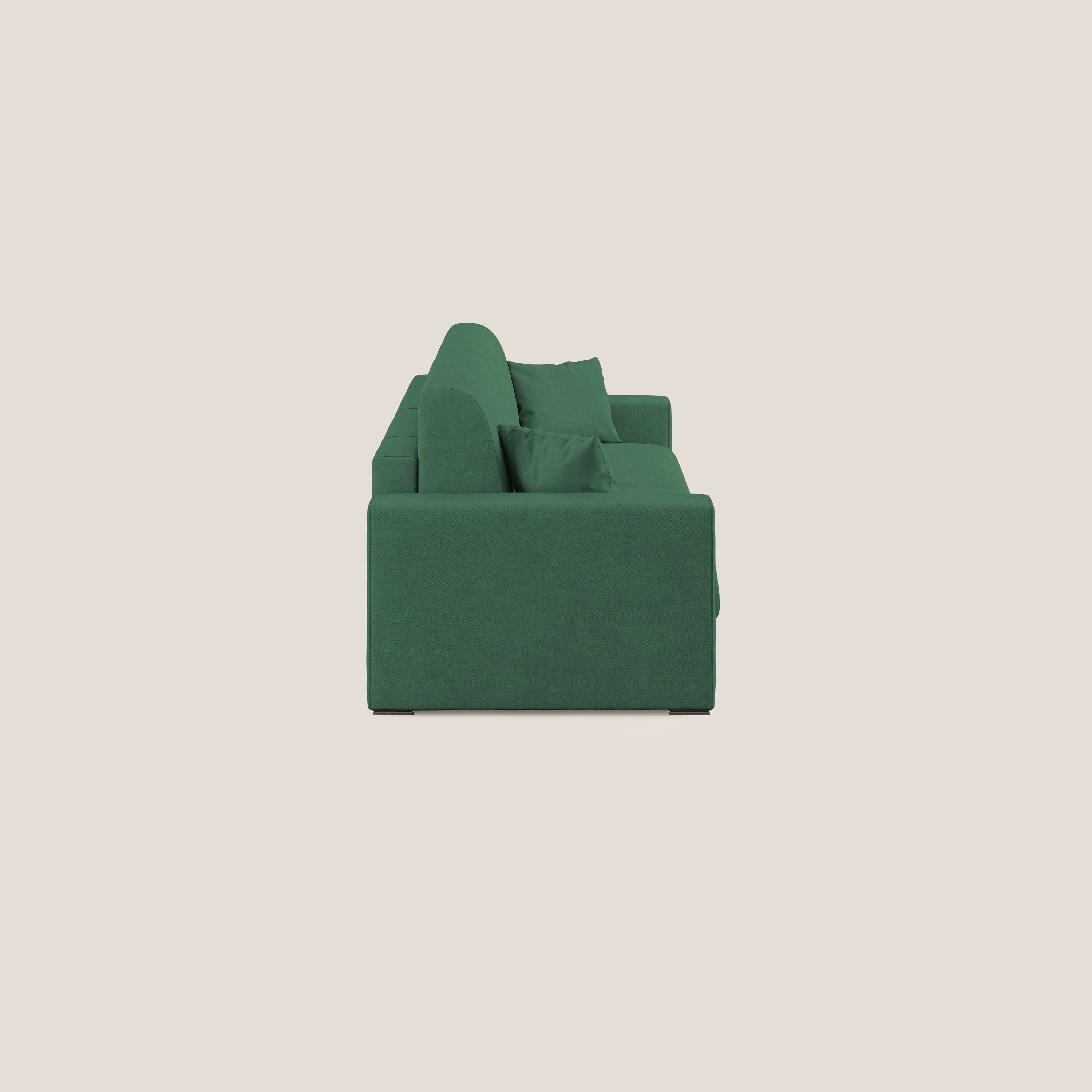 Best Divano letto matrimoniale in tessuto impermeabile T02 verde - divani.store