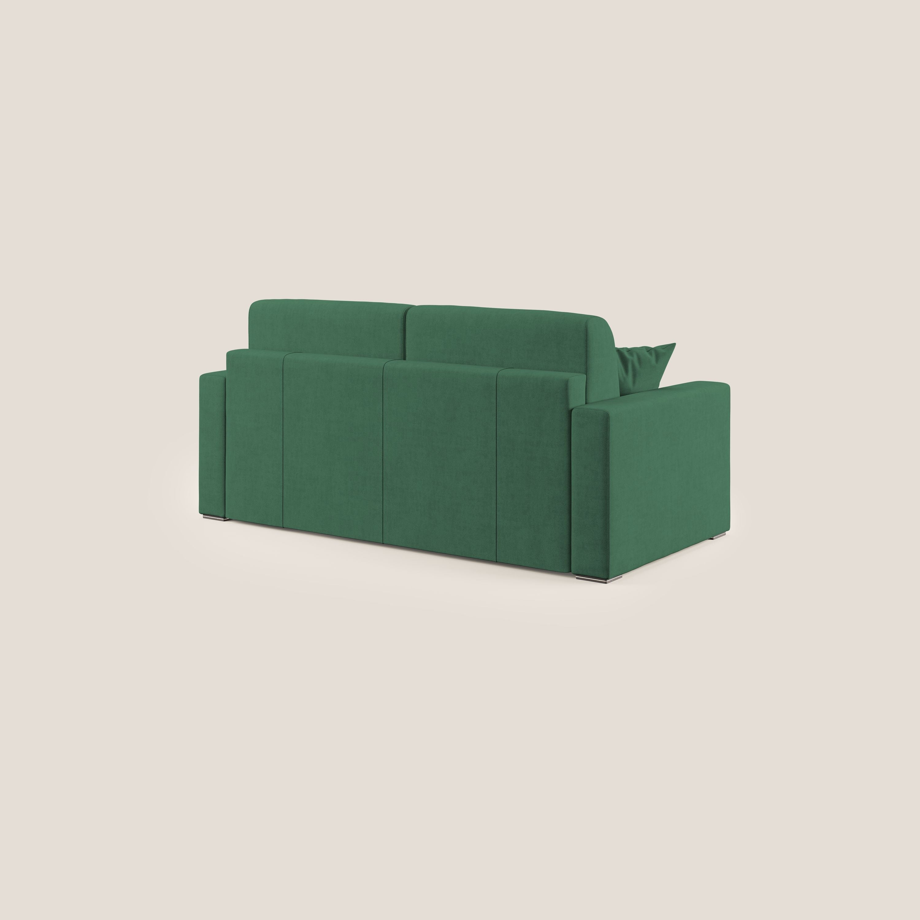 Best Divano letto matrimoniale in tessuto impermeabile T02 verde - divani.store