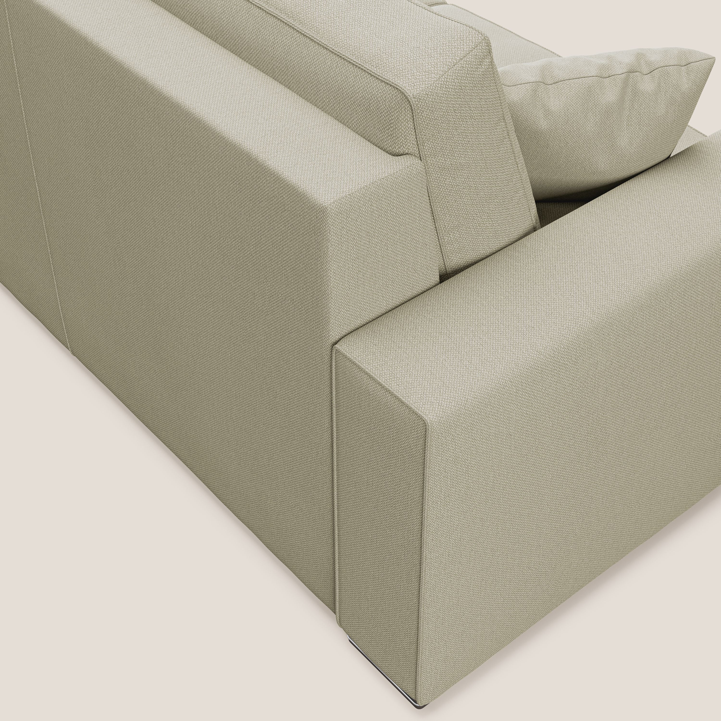 Dream Divano letto angolare in tessuto smacchiabile T05 panna - divani.store