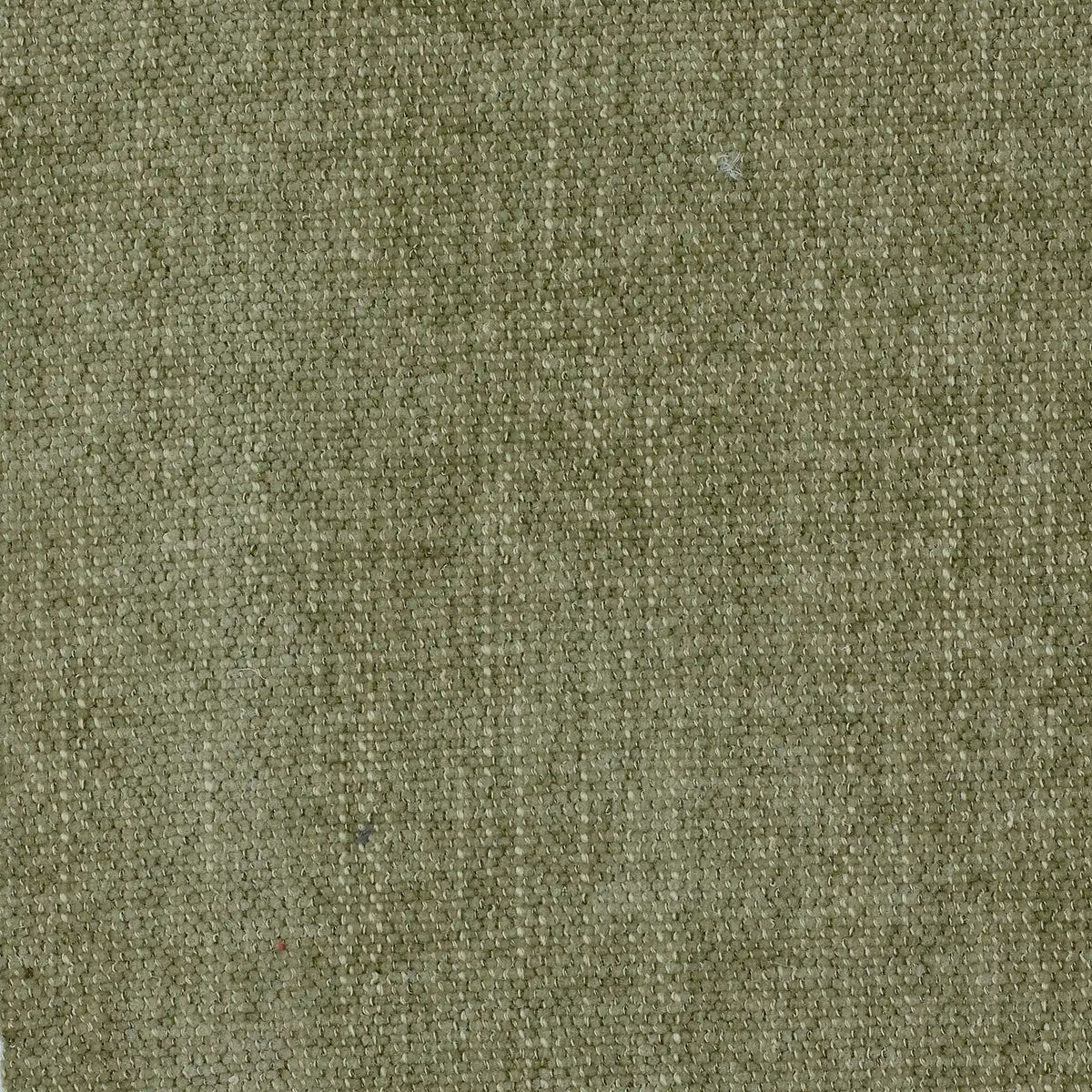 Primo piano del tessuto verde salvia su un modello Personalizzazione in T41 PASSEPARTOUT, che presenta una trama ruvida e opaca con lievi variazioni di tonalità nelle fibre.