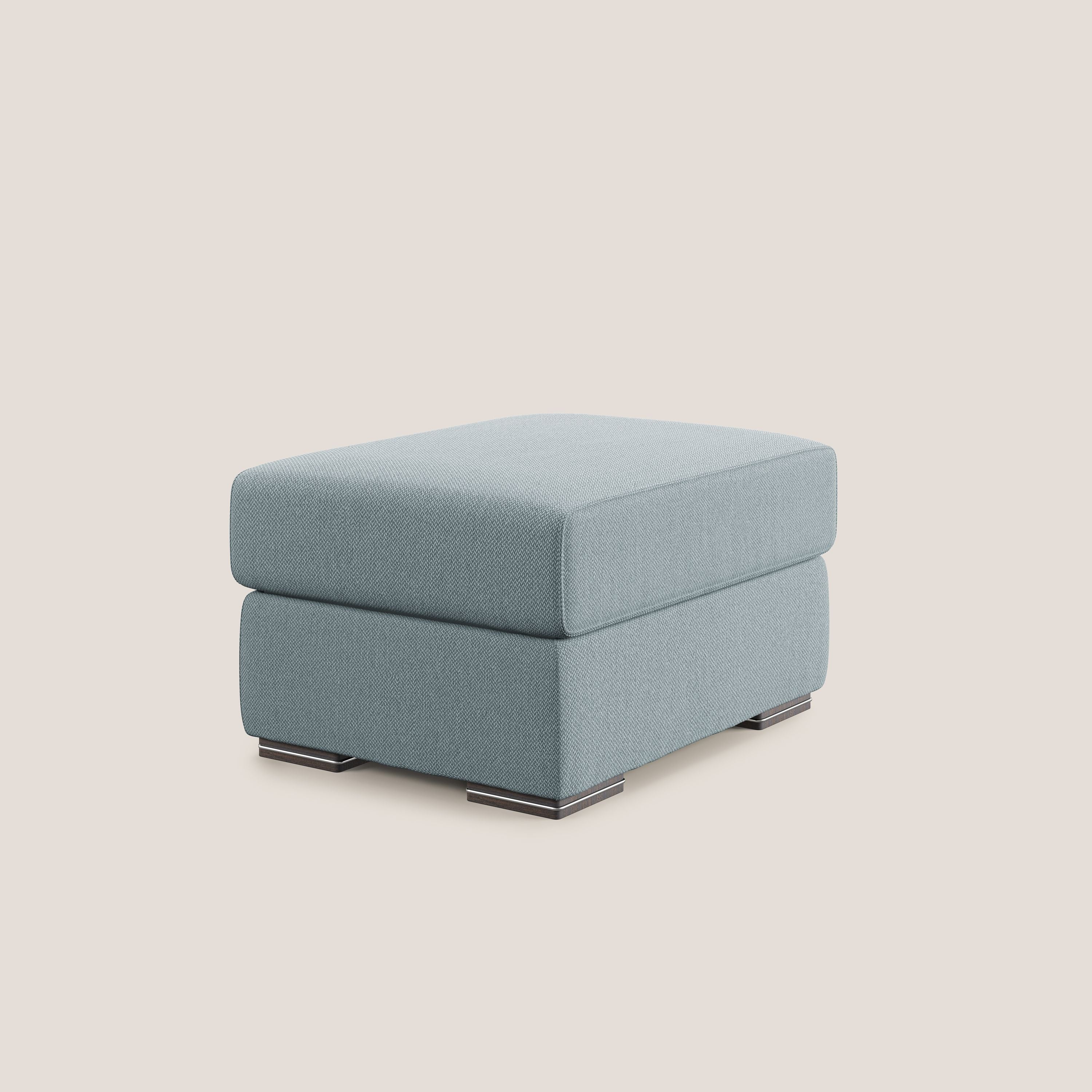 Sun pouf apribile contenitore in tessuto smacchiabile ad acqua T05 carta da zucchero - divani.store
