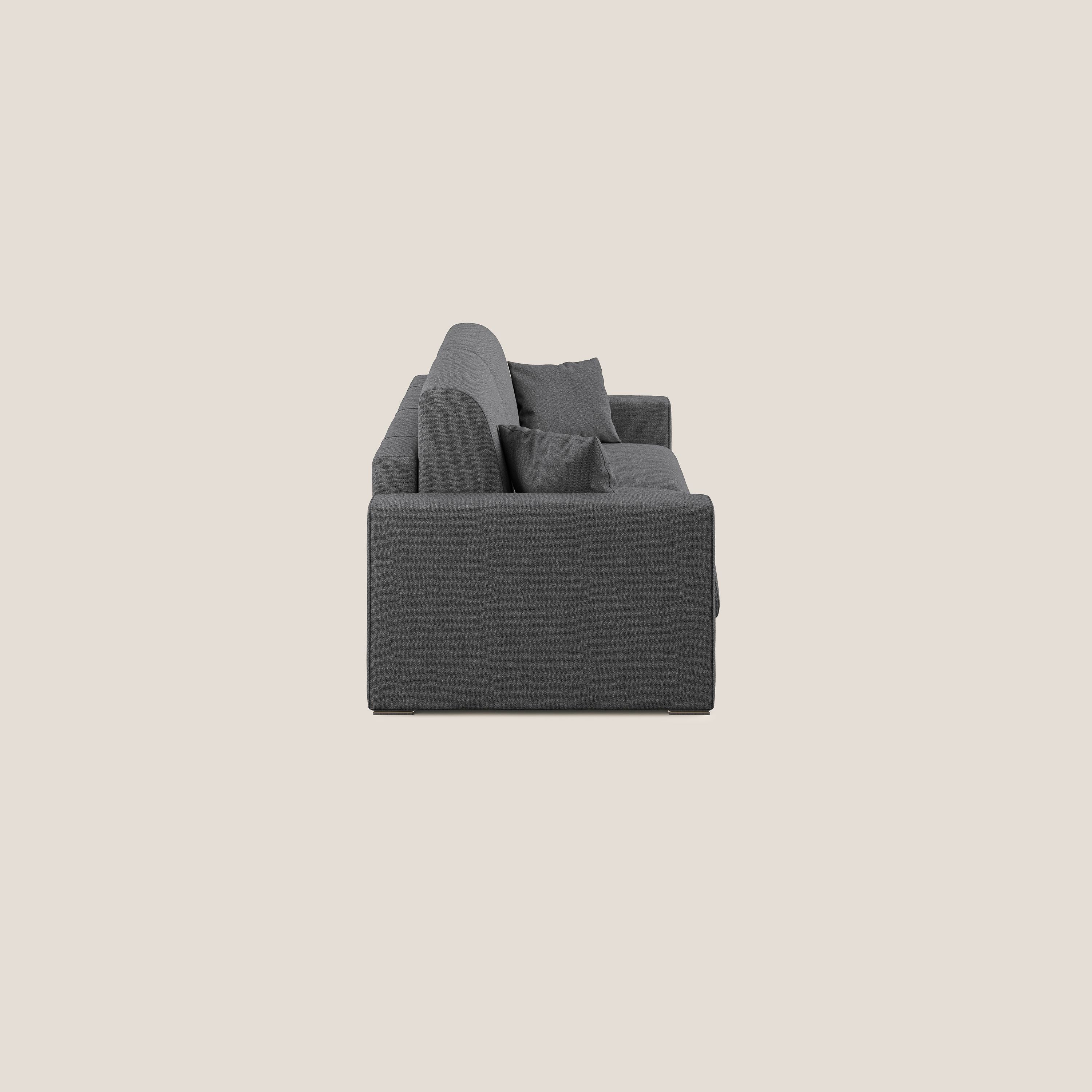 Best Divano letto matrimoniale in tessuto smacchiabile QuickClean T08 antracite - divani.store