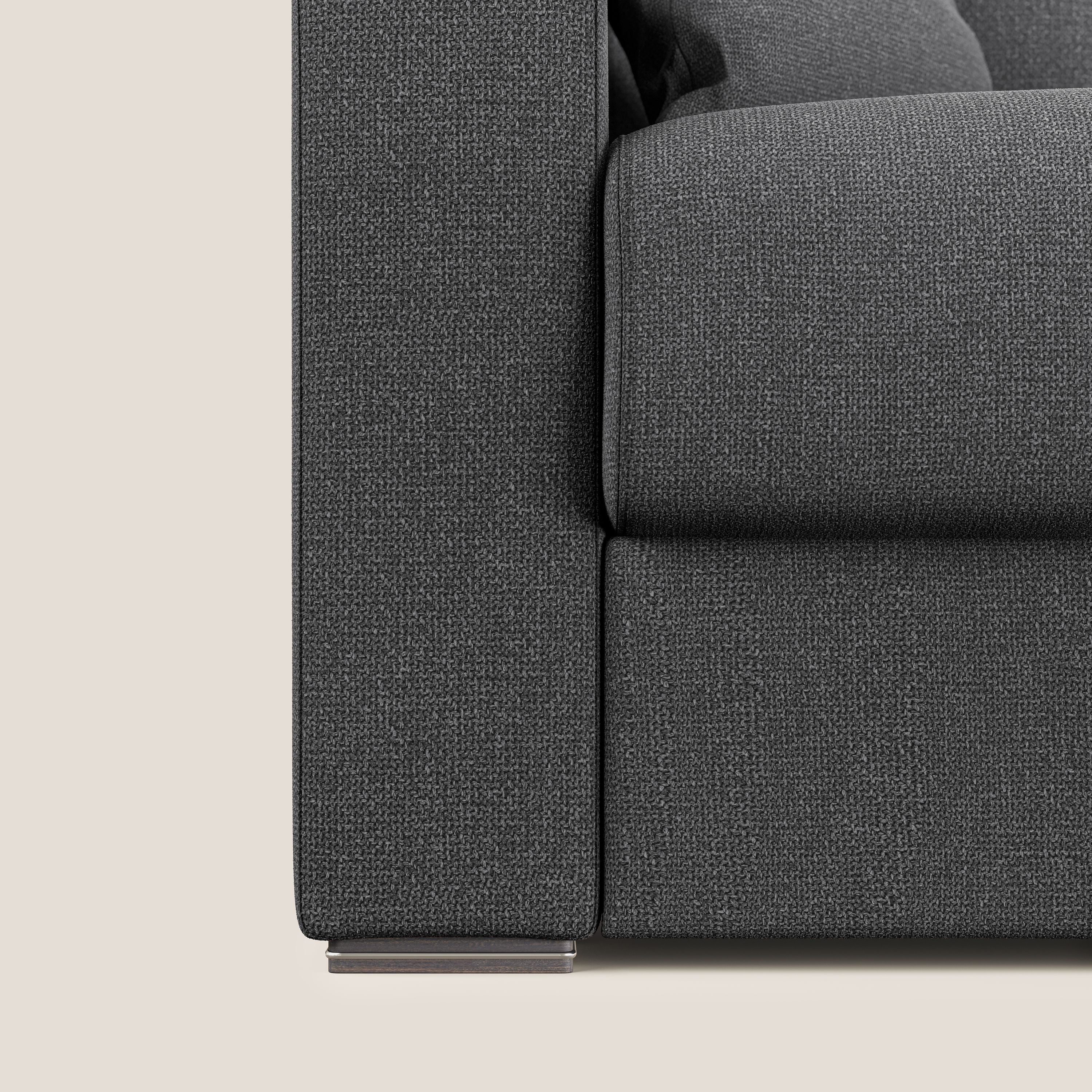 Best Divano letto matrimoniale in tessuto smacchiabile QuickClean T08 antracite - divani.store