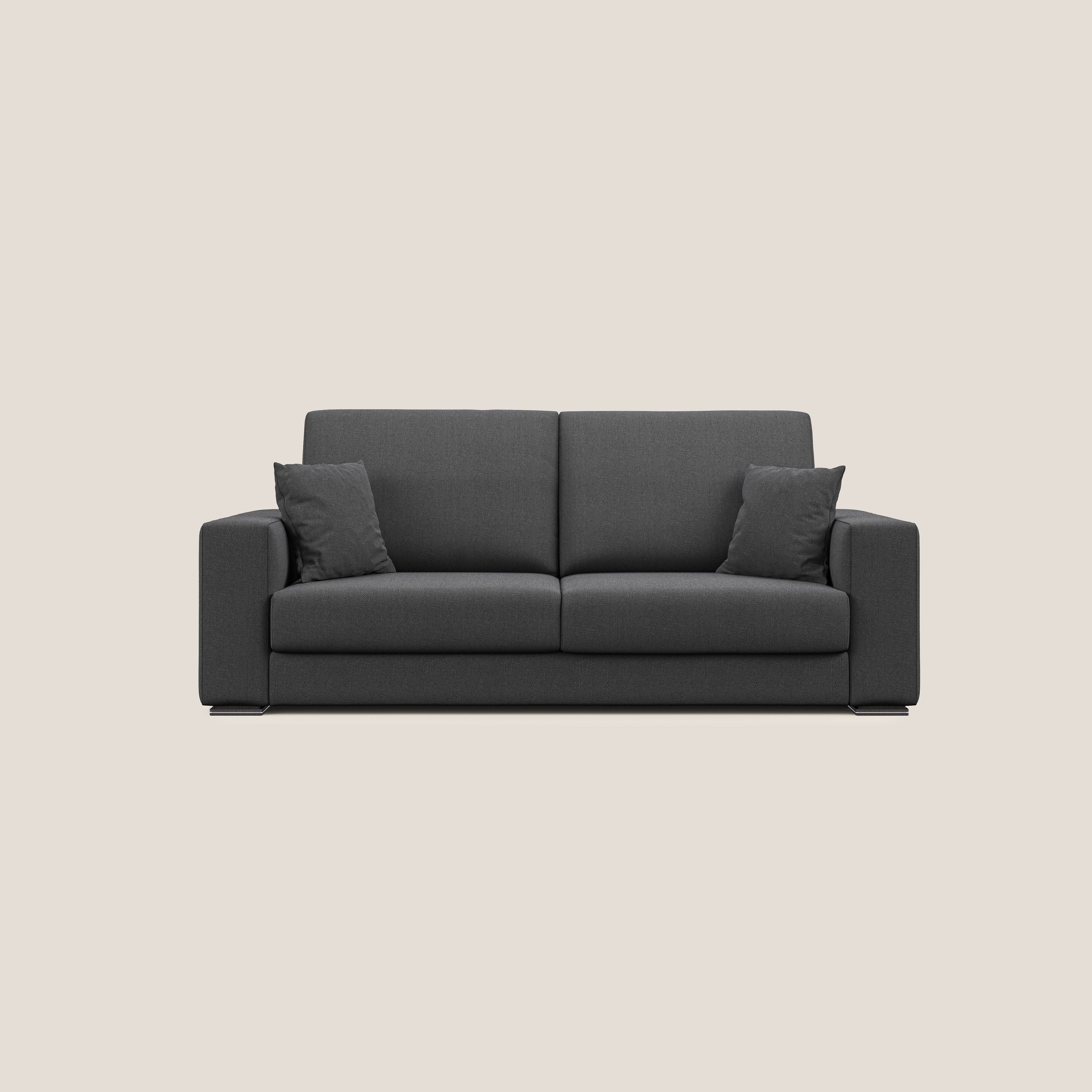 Marte divano in tessuto smacchiabile impermeabile T08 antracite - divani.store