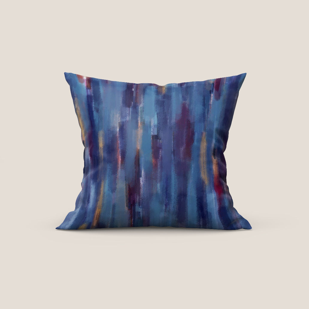 Brush-line collezione cuscini a fantasie multicolor in velluto impermeabile
