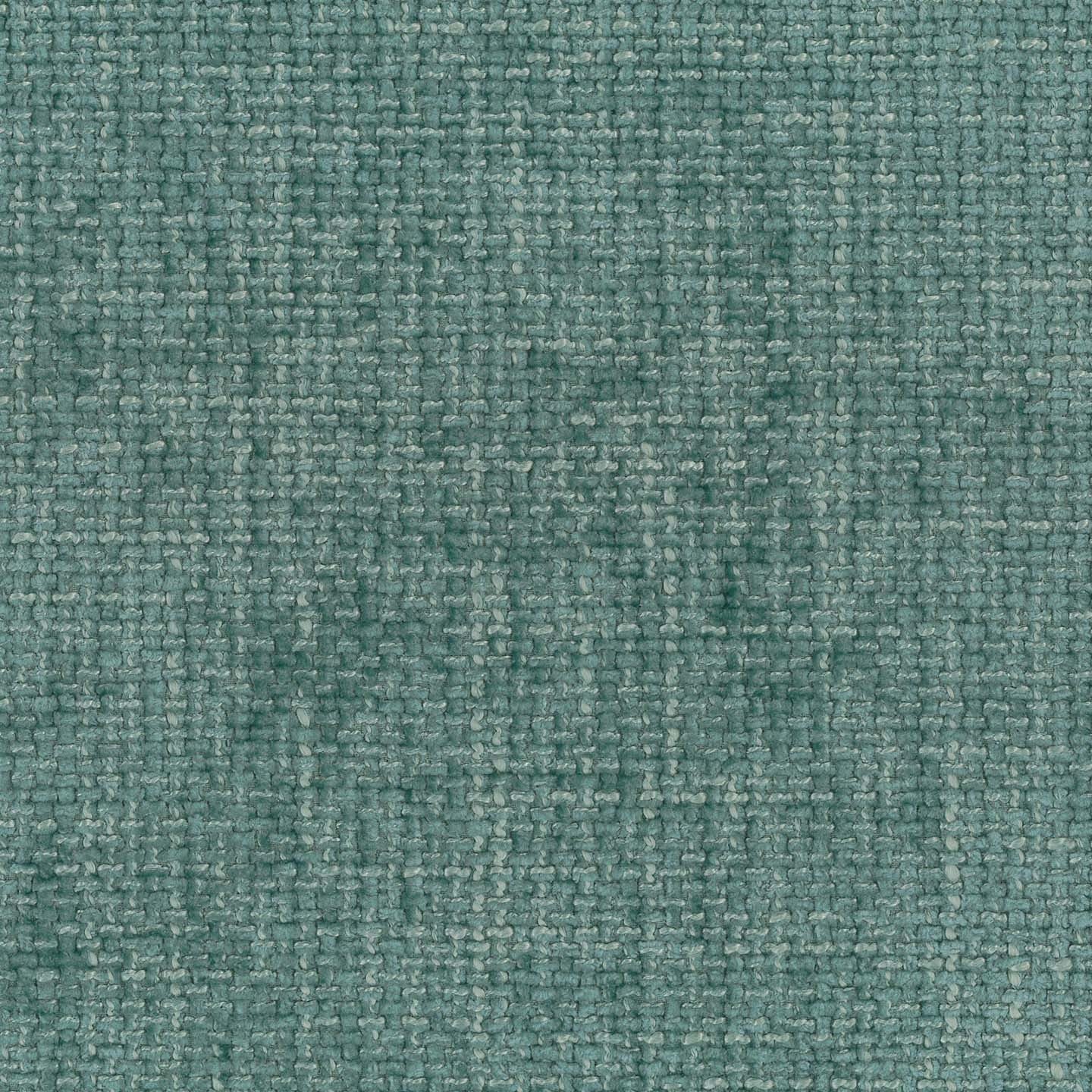 Primo piano di Personalizzazione in T10 di Divani.Store: tessuto verde acqua con motivo a griglia. La disposizione dei fili crea una superficie tattile, mentre le sfumature naturali della trama danno vita a sottili variazioni del colore verde acqua.