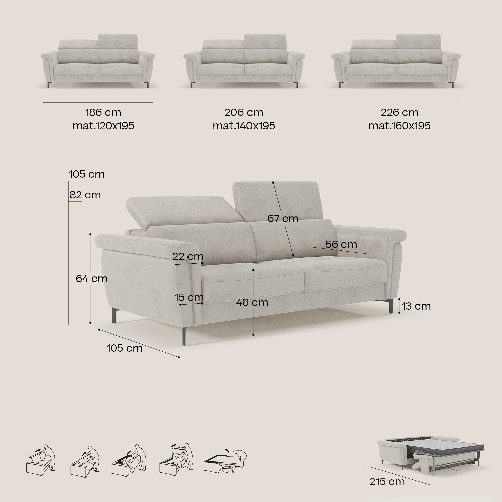 CAPRI LIN T30 PANNA -