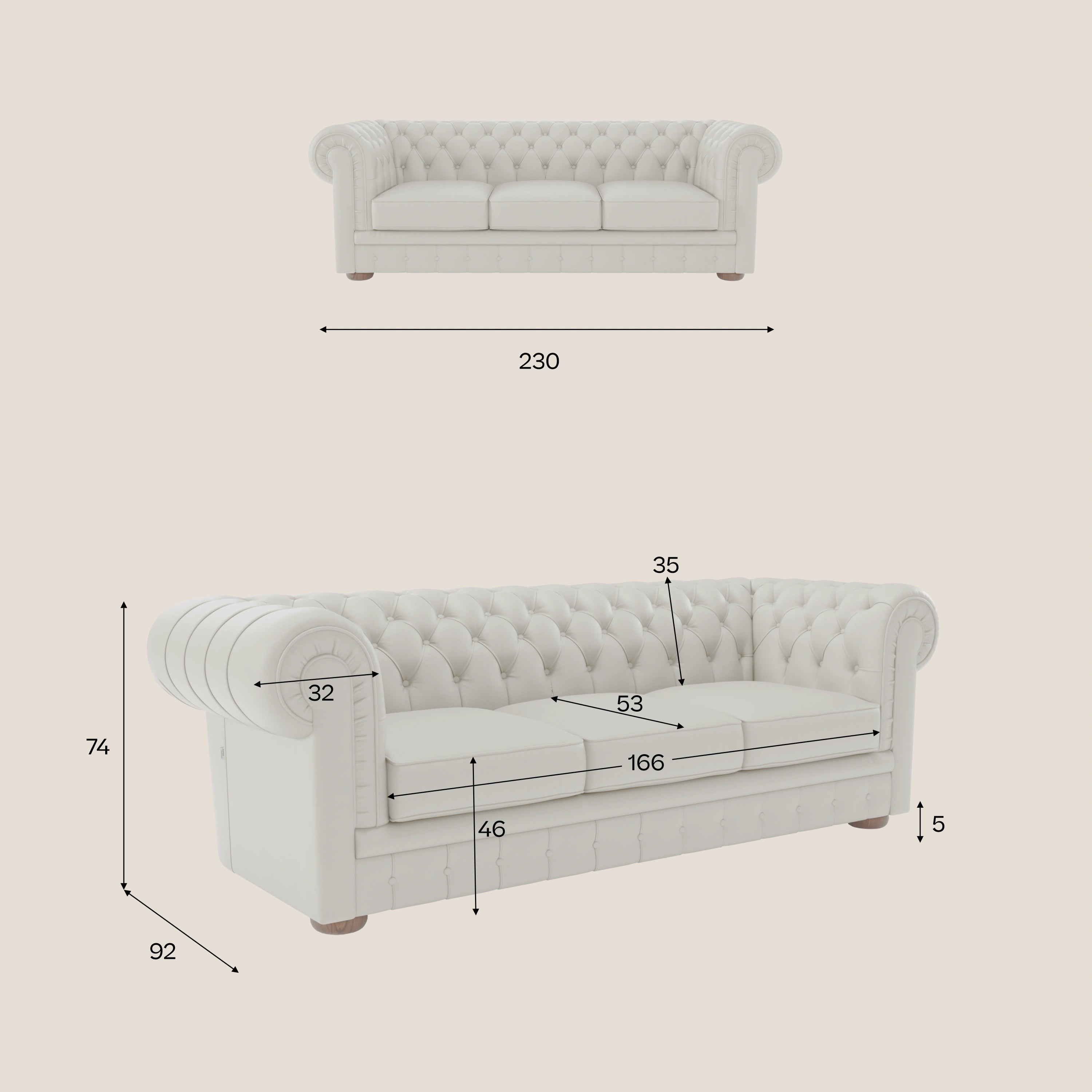 CHESTER P01 GRIGIO -