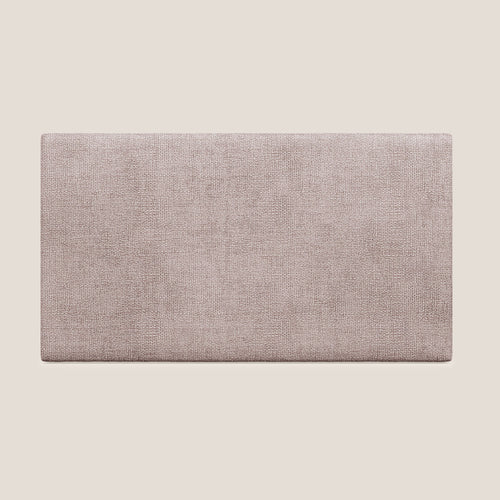 Testata pannello a muro grande di varie dimensioni in morbido tessuto impermeabile T10 rosa - divani.store