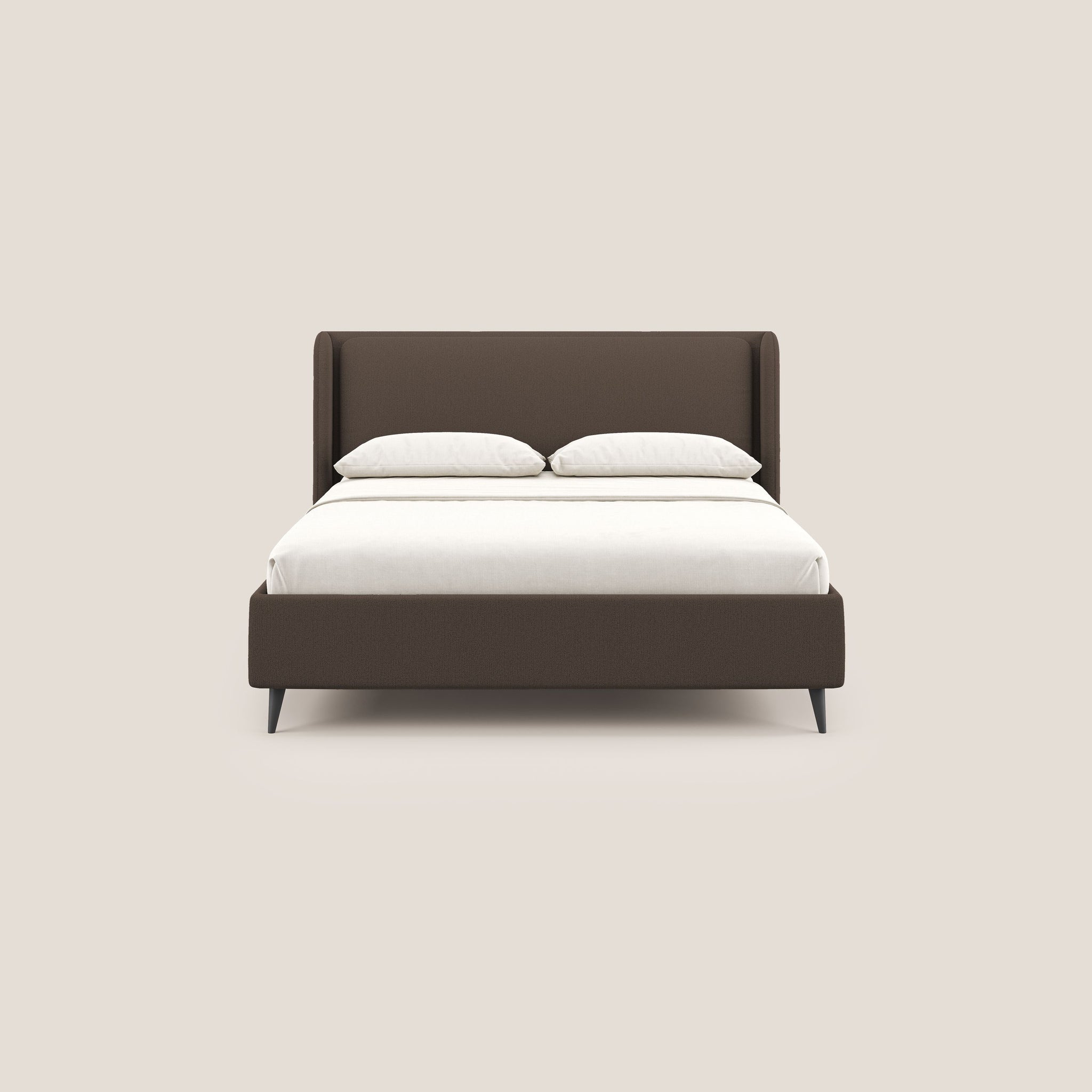 Nadine letto contenitore di design e comfort Italiano in tessuto impermeabile T19 - divani.store