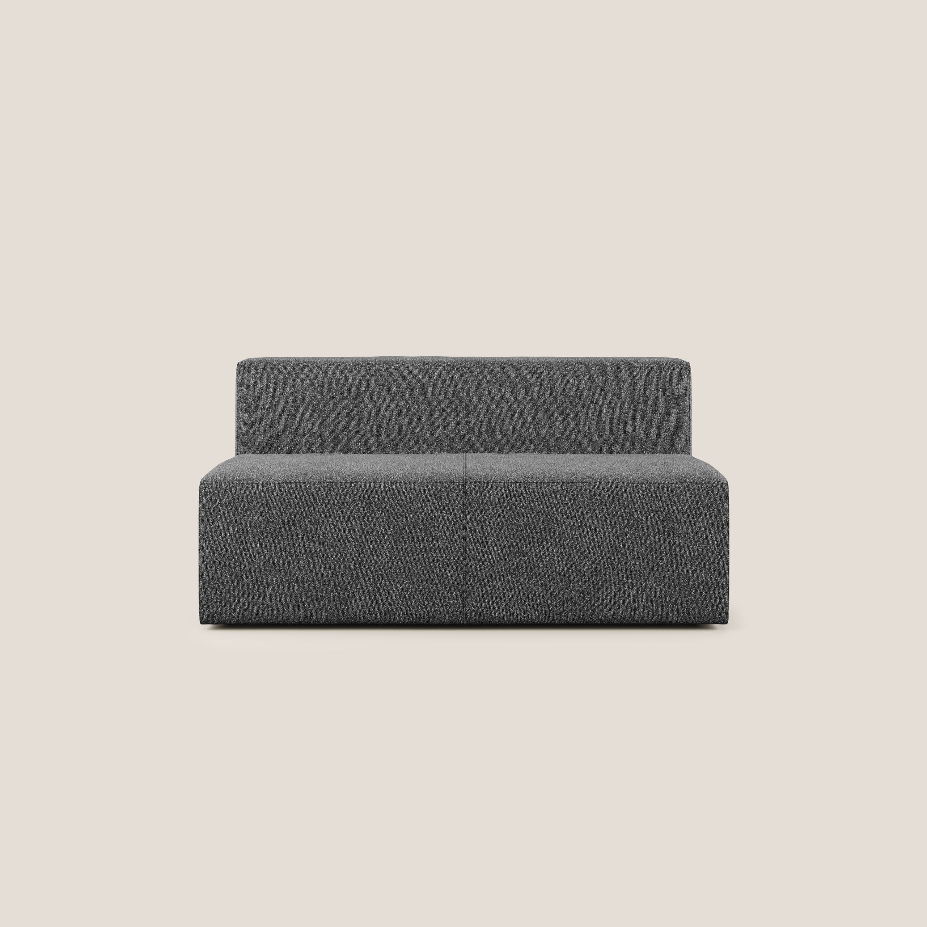 Nettuno elemento maxi 180 cm in morbido bouclè impermeabile T07 ANTRACITE - divani.store