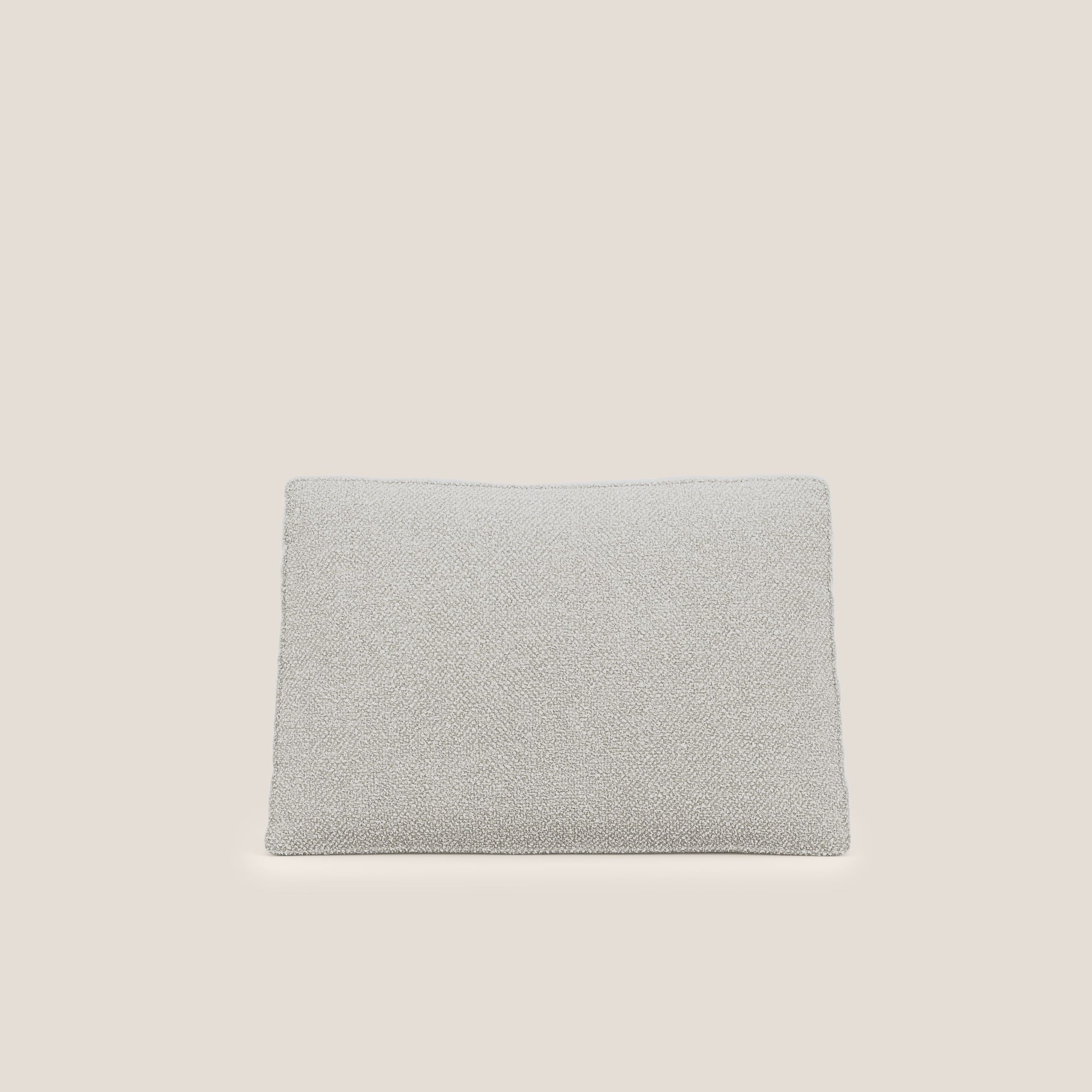Nettuno cuscino schienale realizzato in tessuto bouclè impermeabile T07
