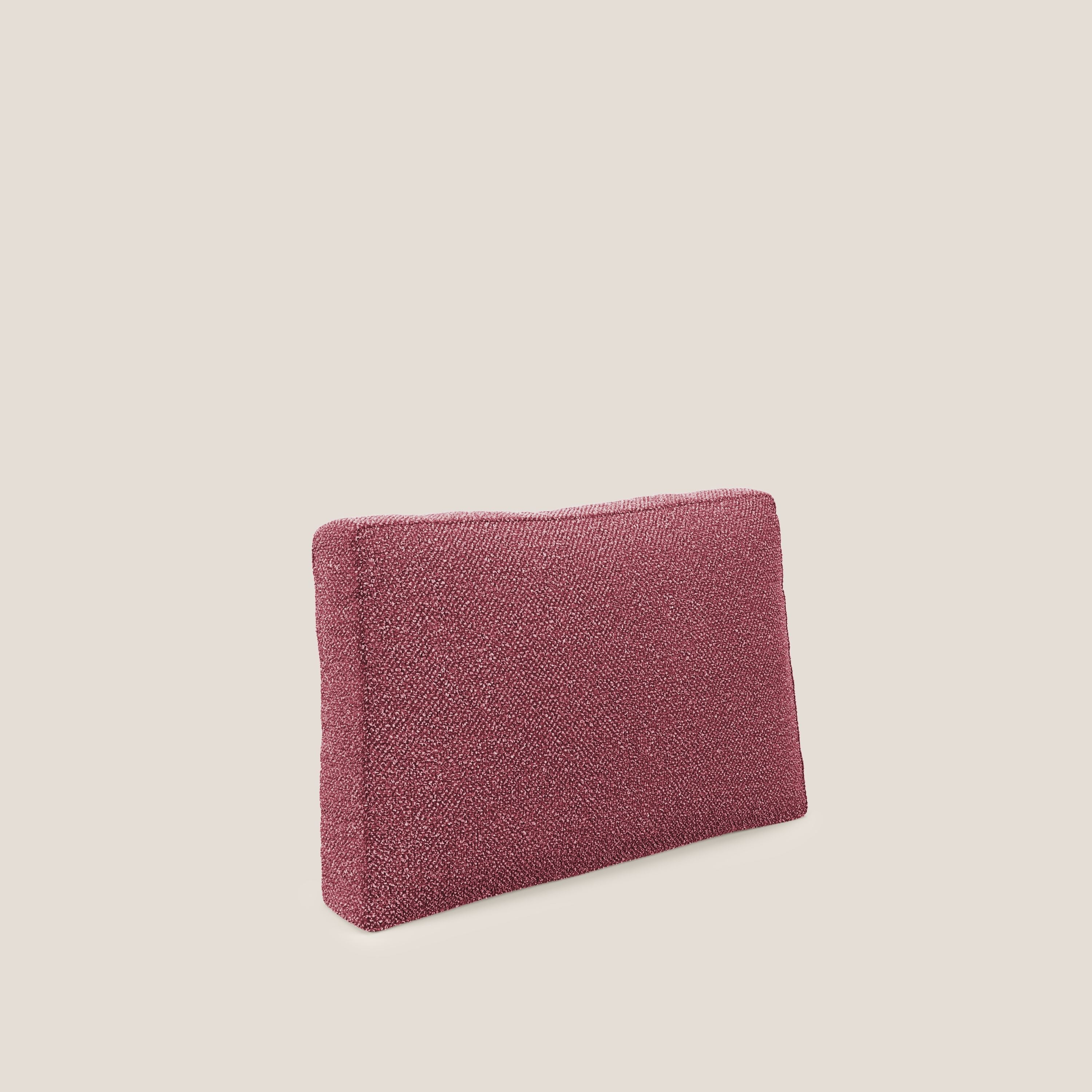 Nettuno cuscino schienale realizzato in tessuto bouclè impermeabile T07 rosso - divani.store