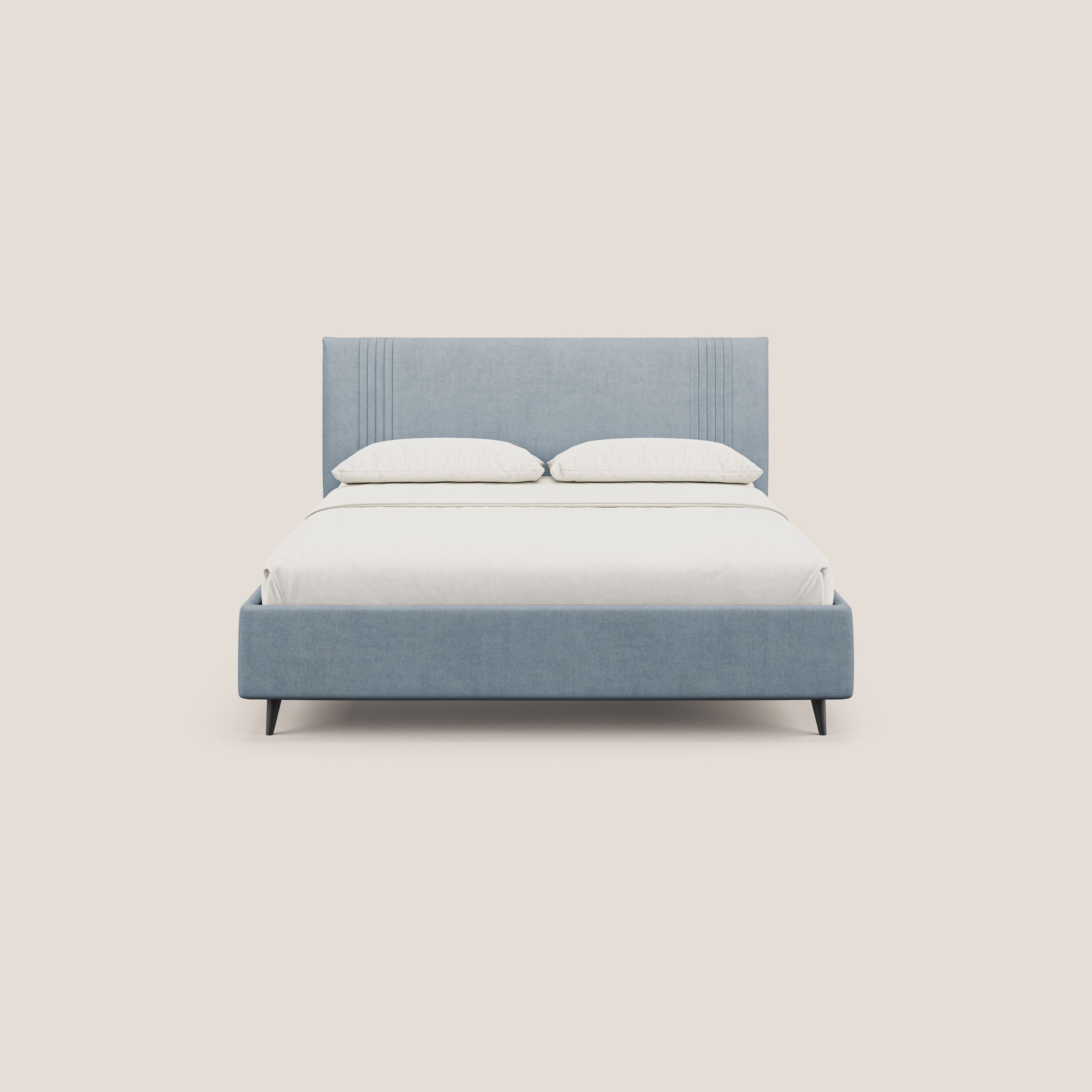 Yvonne letto contenitore in morbido tessuto impermeabile T02 carta da zucchero - divani.store