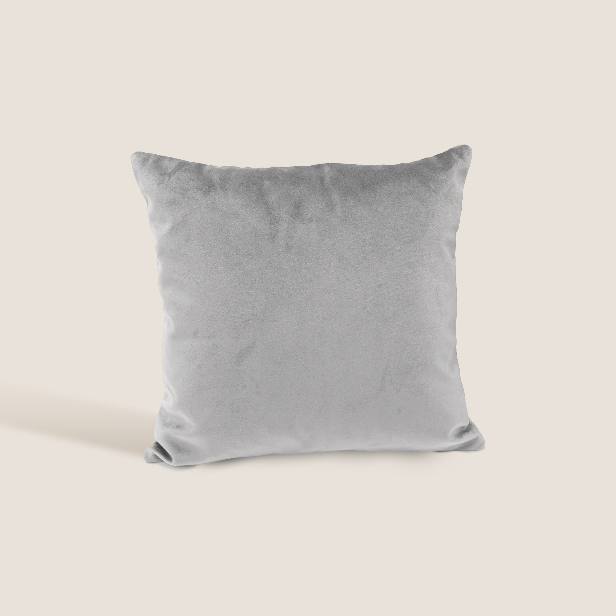 Velluto cuscini quadrati disponibile in diverse colorazioni in