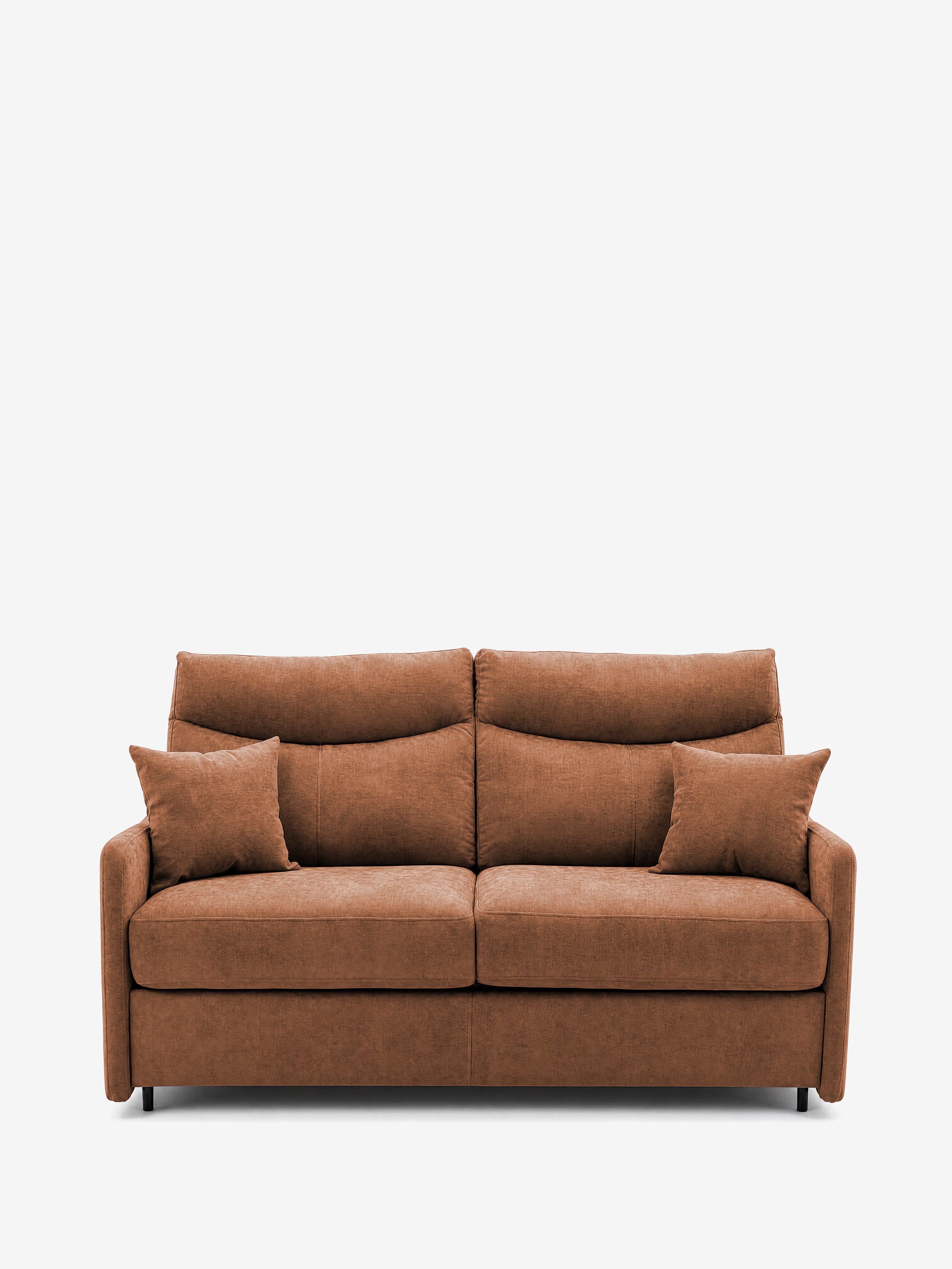 Lodovico Divano letto 3 posti con materasso ALTO 20 cm in tessuto smacchiabile certificato Oeko-Tex