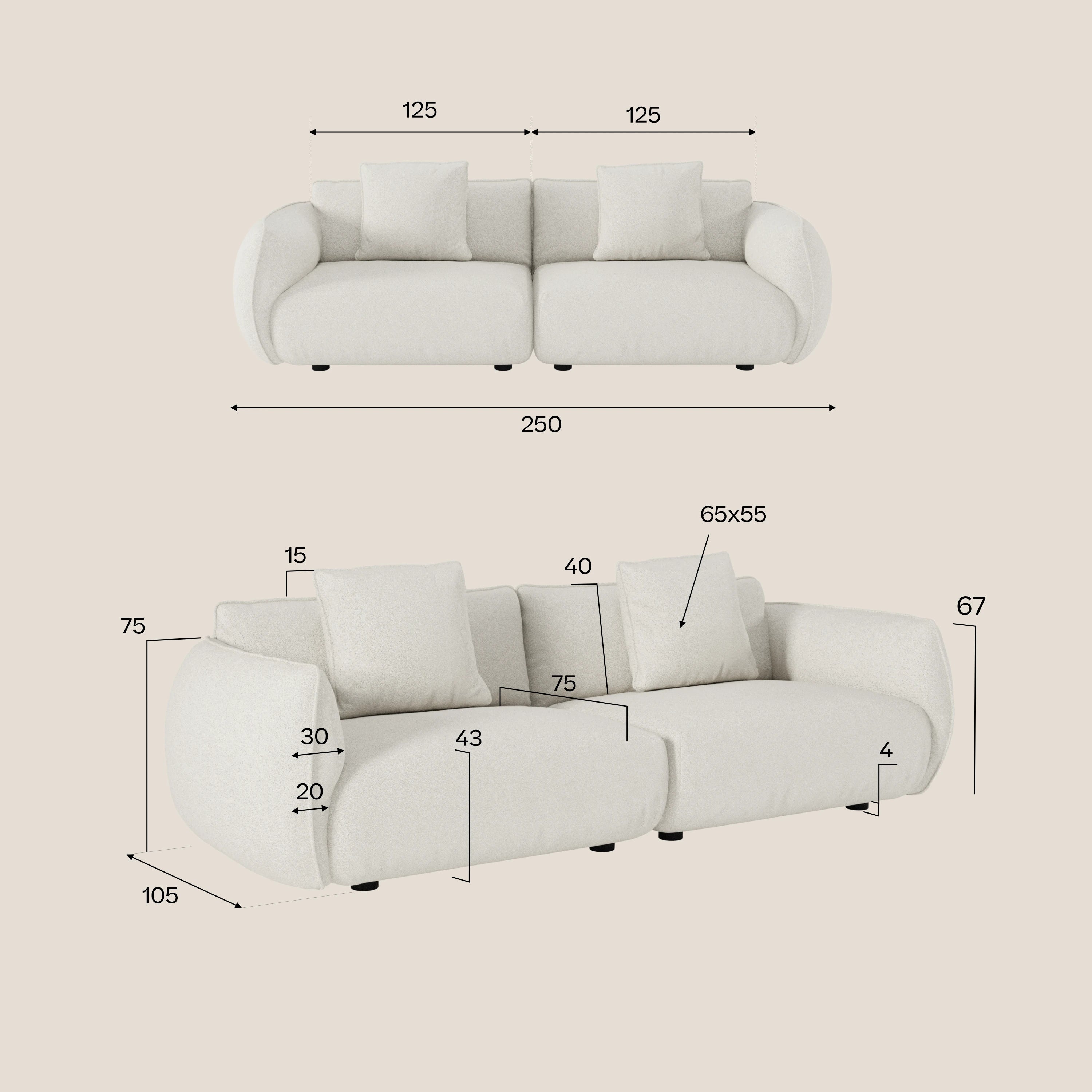 Nimbus lineare - divani.store