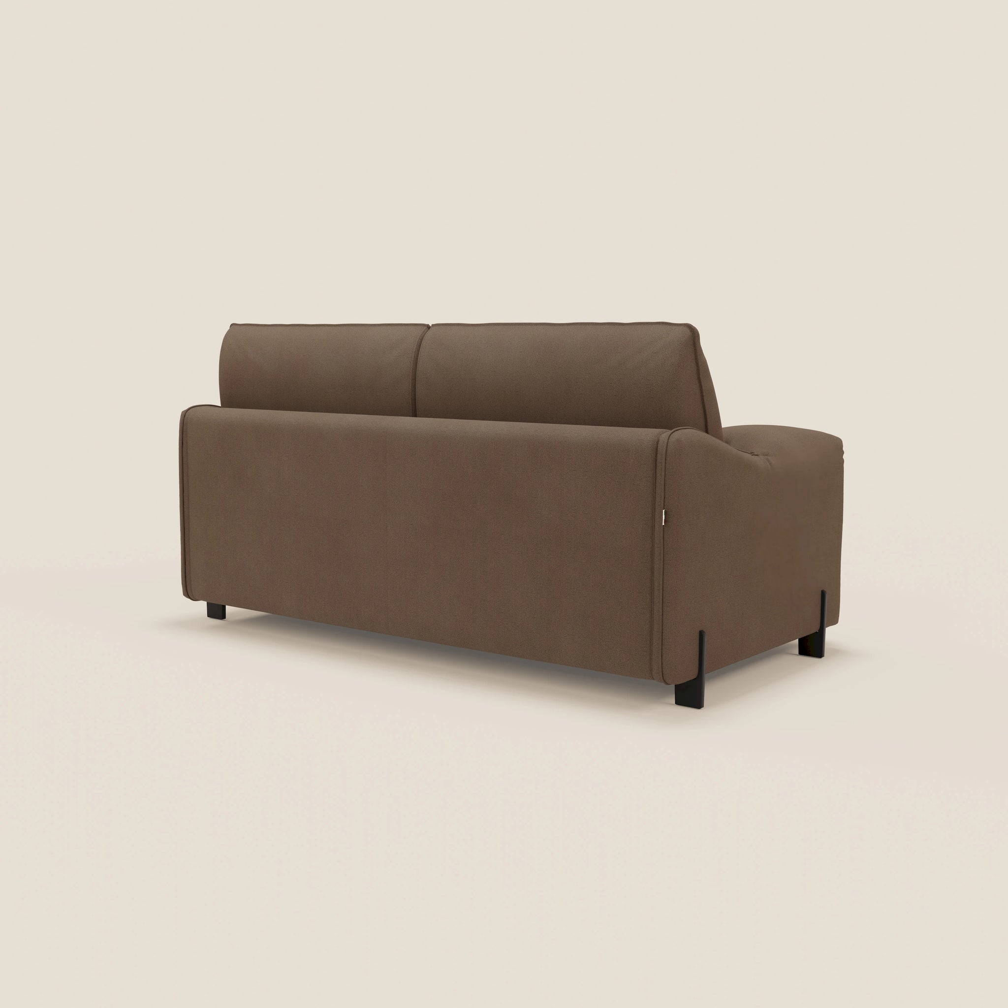 Primula divano letto con materasso alto 18 cm - braccioli mobili e tessuto smacchiabile T05