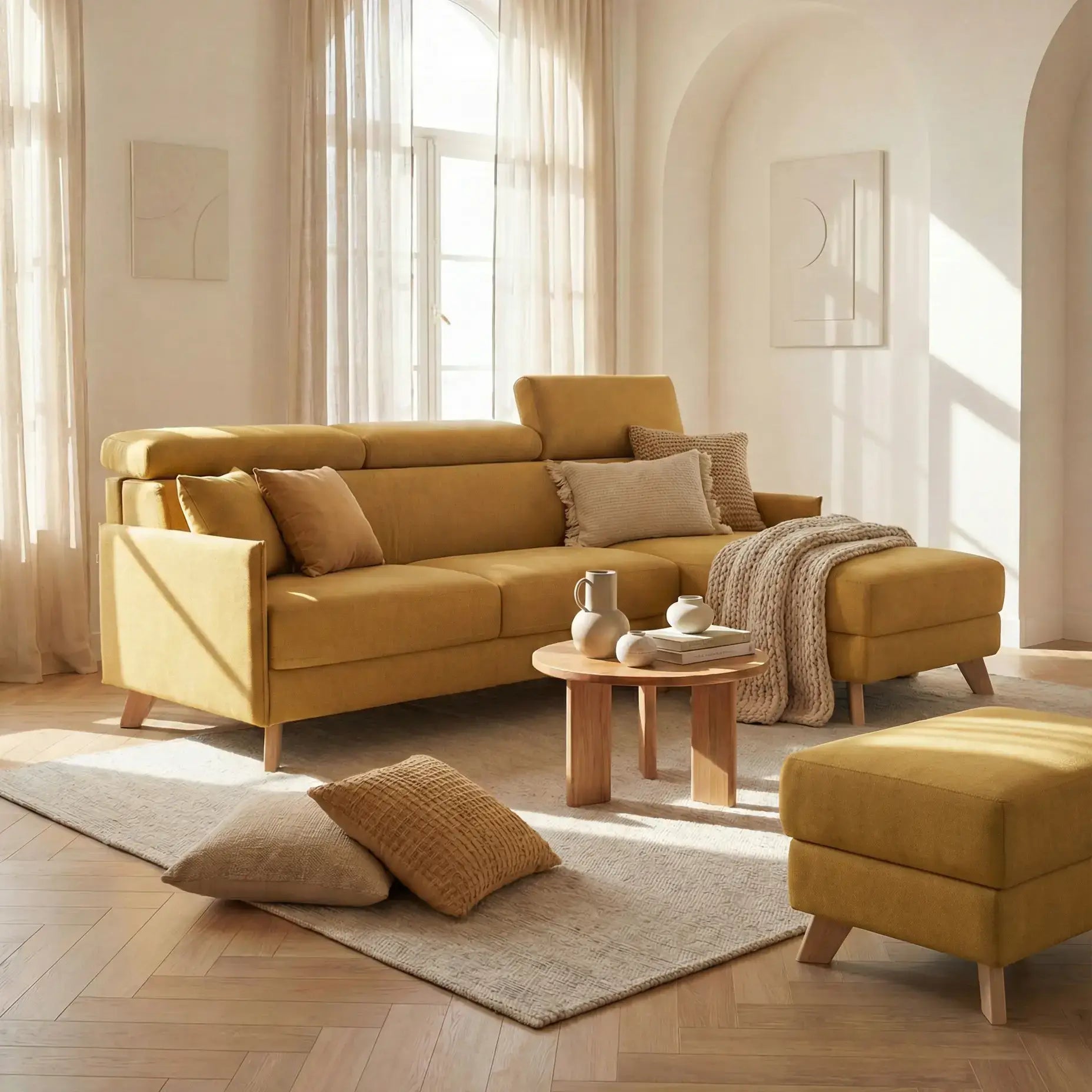 Gold Case Set Di 2 Coperte Decorative In Puro Cotone Lavato – 130x150 Cm, Verde Acqua, Stile Rustico E Fattoria