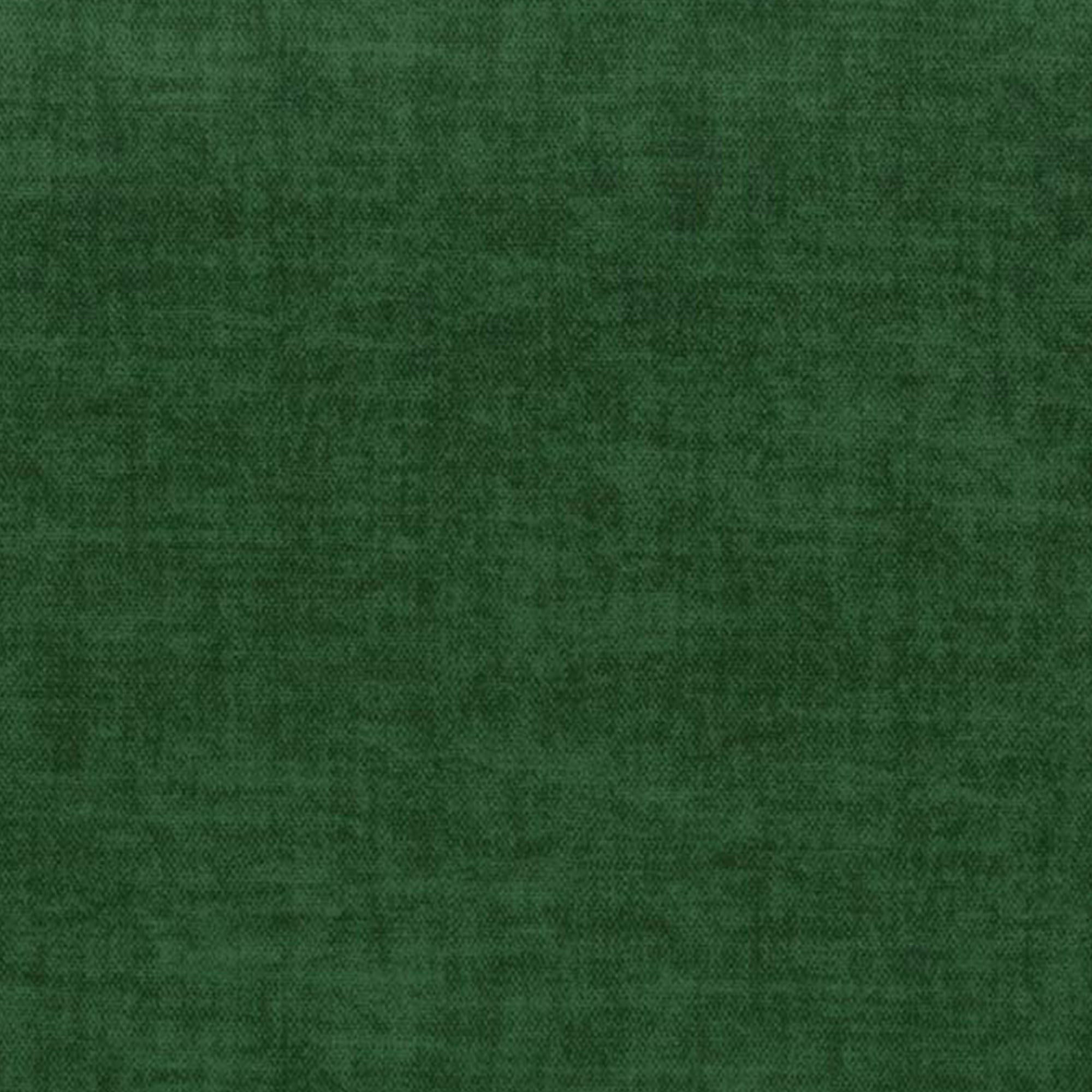 Primo piano del tessuto T35 verde scuro della collezione Personalizzazione di Divani.Store, caratterizzato da una superficie morbida e leggermente sfocata, con sfumature vellutate e senza disegni visibili.