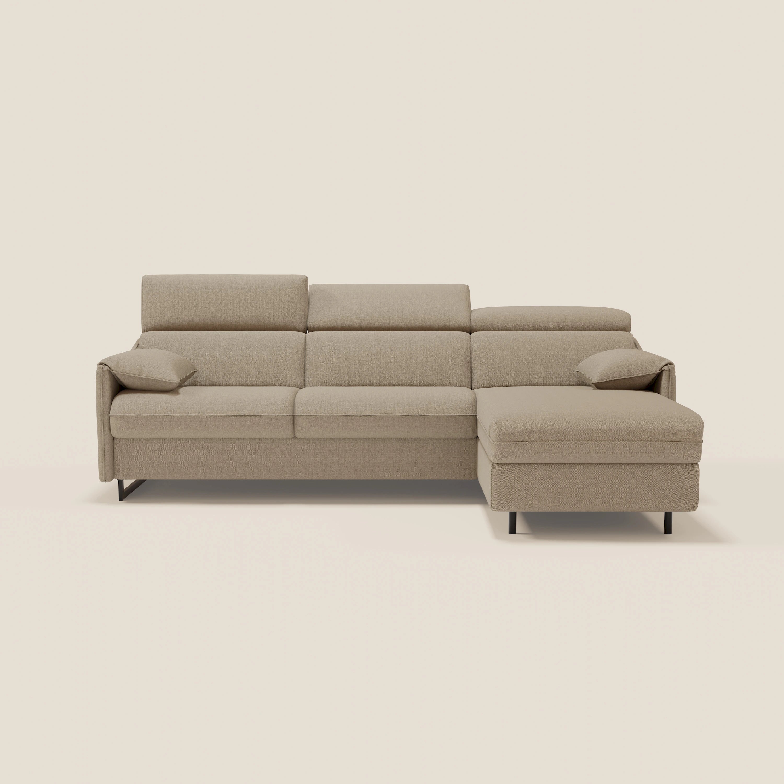 Violetta Divano Letto Angolare con Penisola contenitore