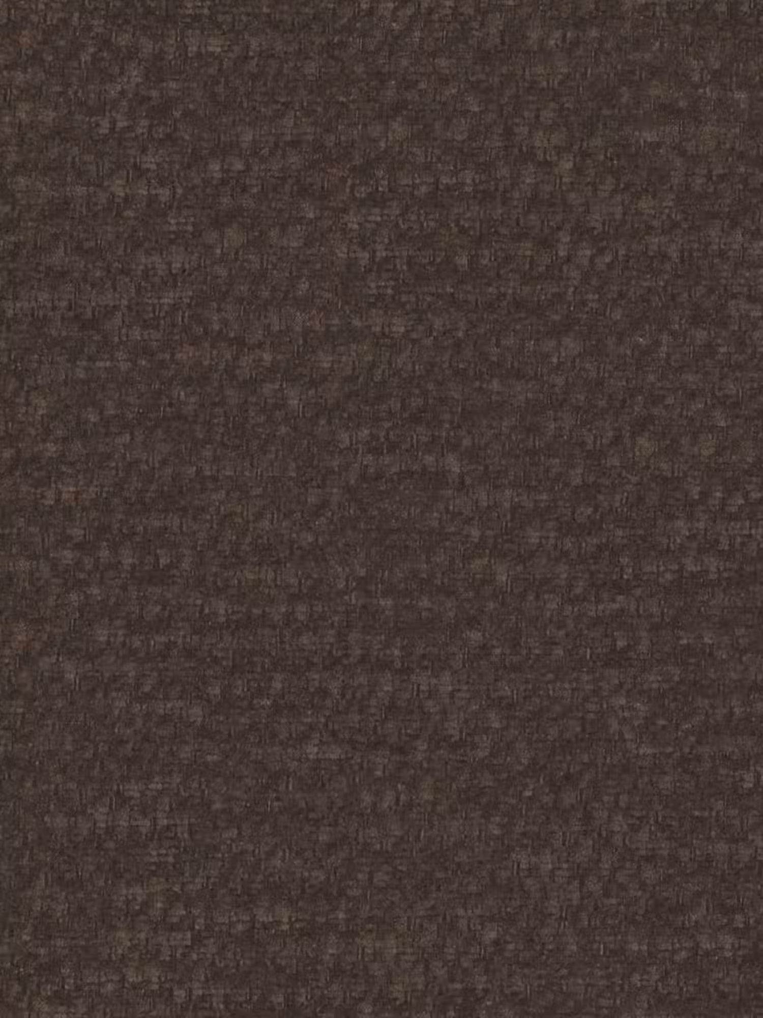 Un primo piano del tessuto marrone scuro a trama ruvida utilizzato per il letto imbottito ARKAM con contenitore e testiera a lavorazione verticale di Letti.store, caratterizzato da un delicato motivo a griglia. Questo tessuto certificato Oeko-Tex®, spesso utilizzato per letti imbottiti e testiere in stile shabby chic, appare morbido e leggermente felpato, con piccole protuberanze disposte in modo uniforme e variazioni naturali di tonalità su tutta la superficie. Non sono visibili oggetti o forme distinte.