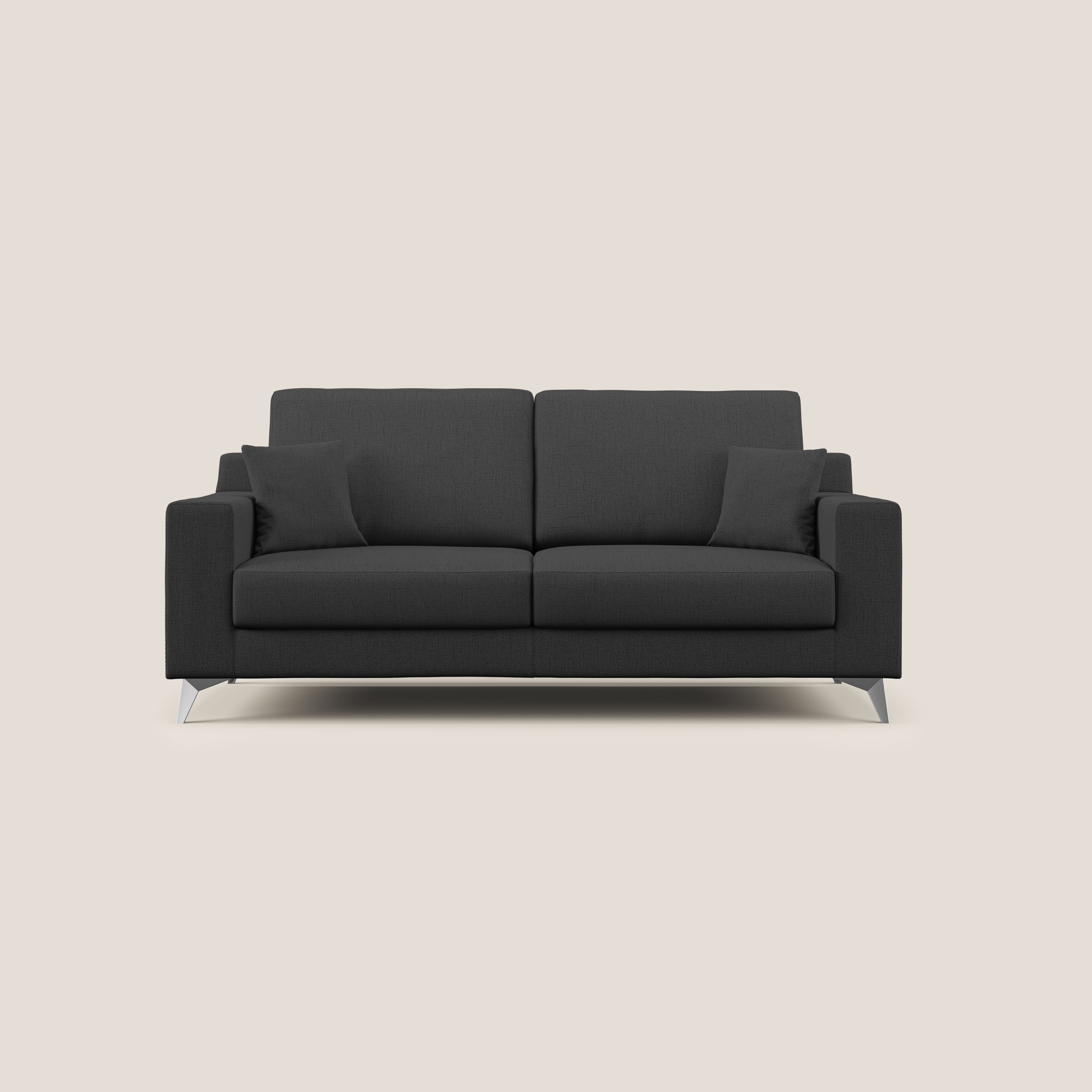 Michael Divano in tessuto impermeabile antimacchia T03 antracite - divani.store