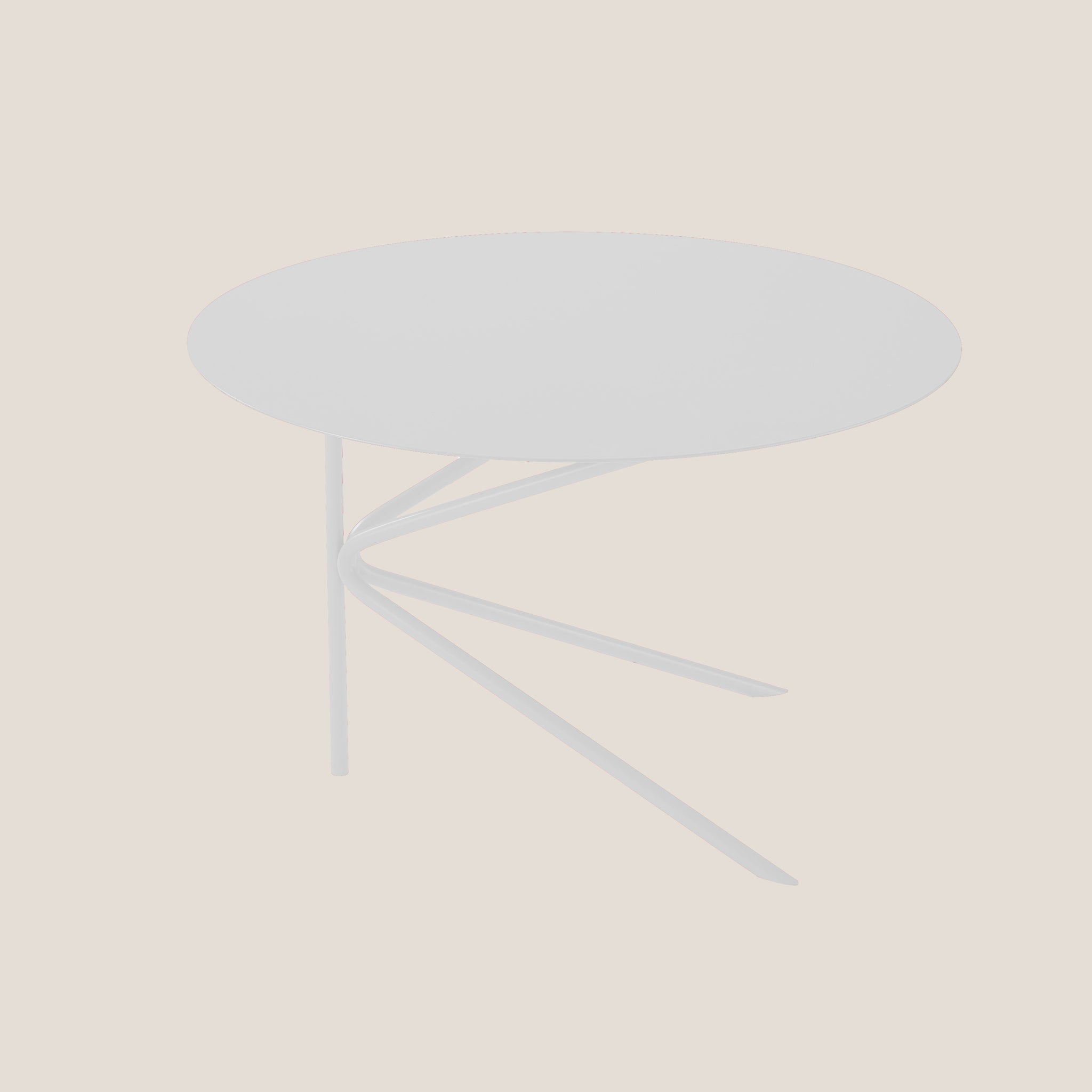 Twin tavolino BASSO rotondo minimale in diverse colorazioni